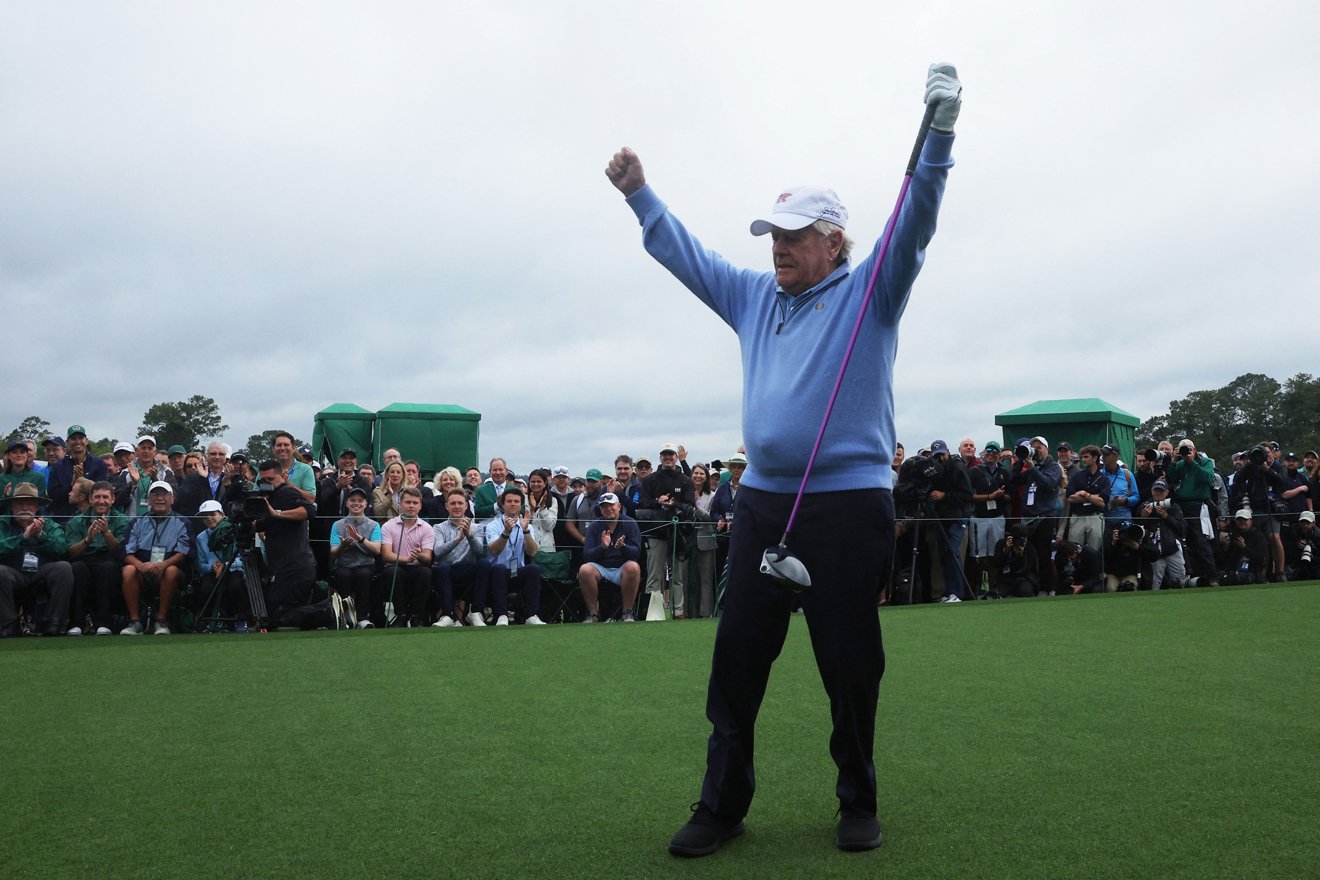 Jack Nicklaus at the 2025 Masters