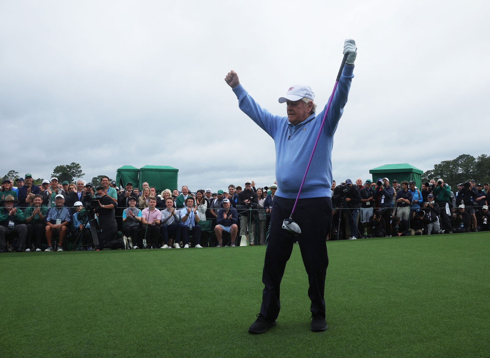 Jack Nicklaus at the 2025 Masters