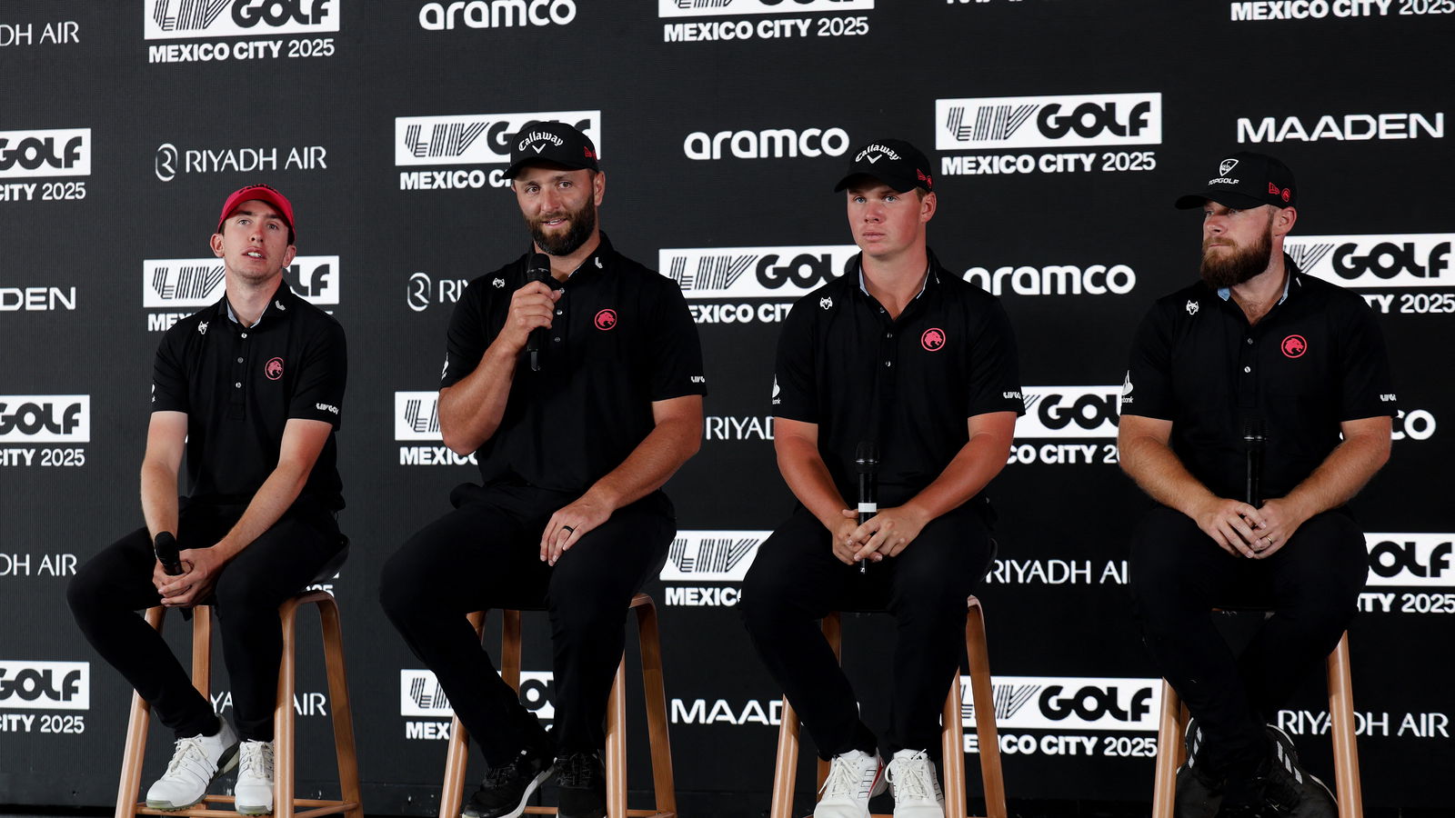 Tom McKibbin joined Jon Rahm's LIV Golf team