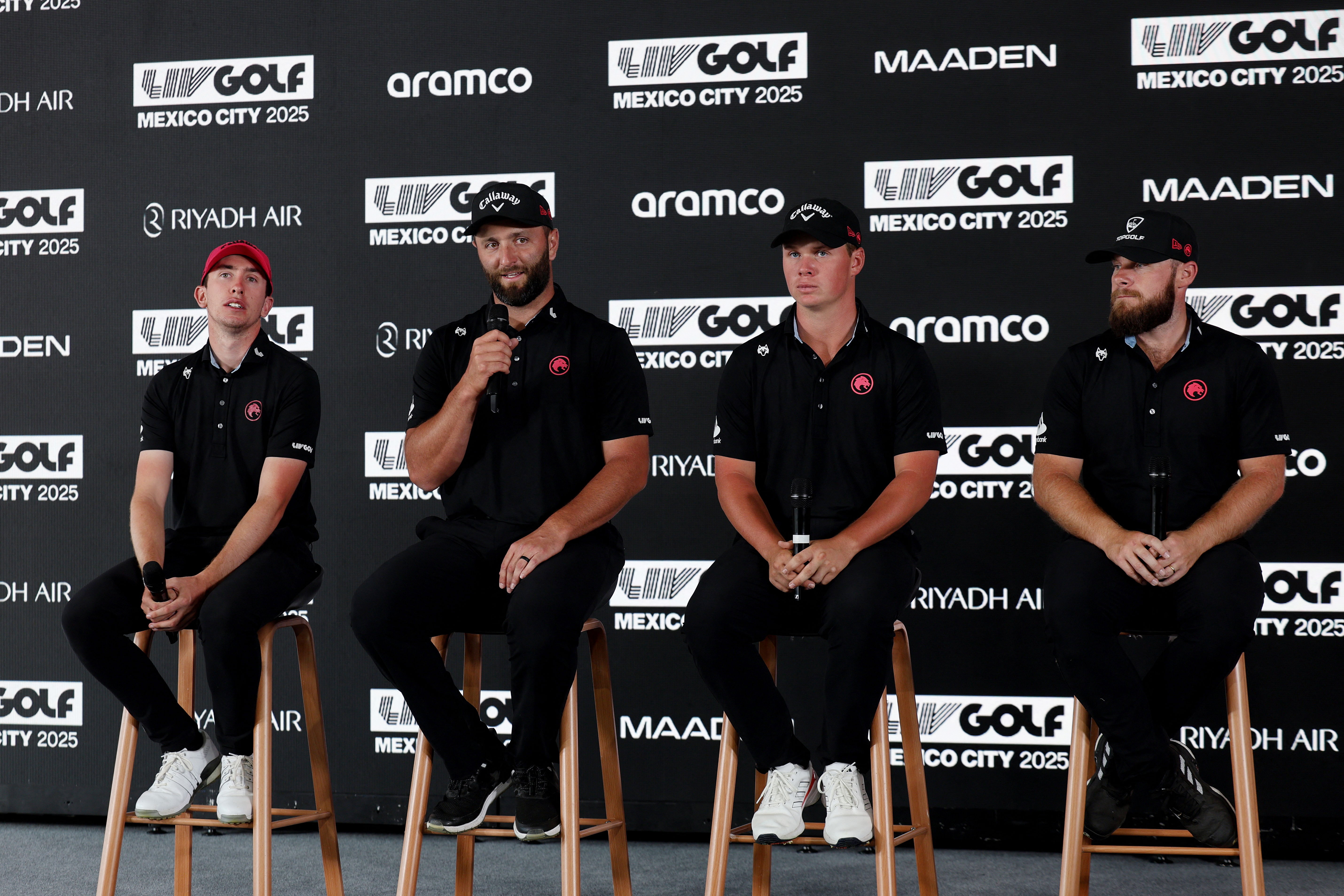 Tom McKibbin joined Jon Rahm's LIV Golf team