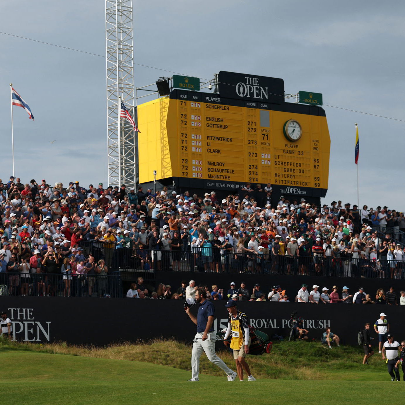 Scottie Scheffler won the 153rd Open at Portrush