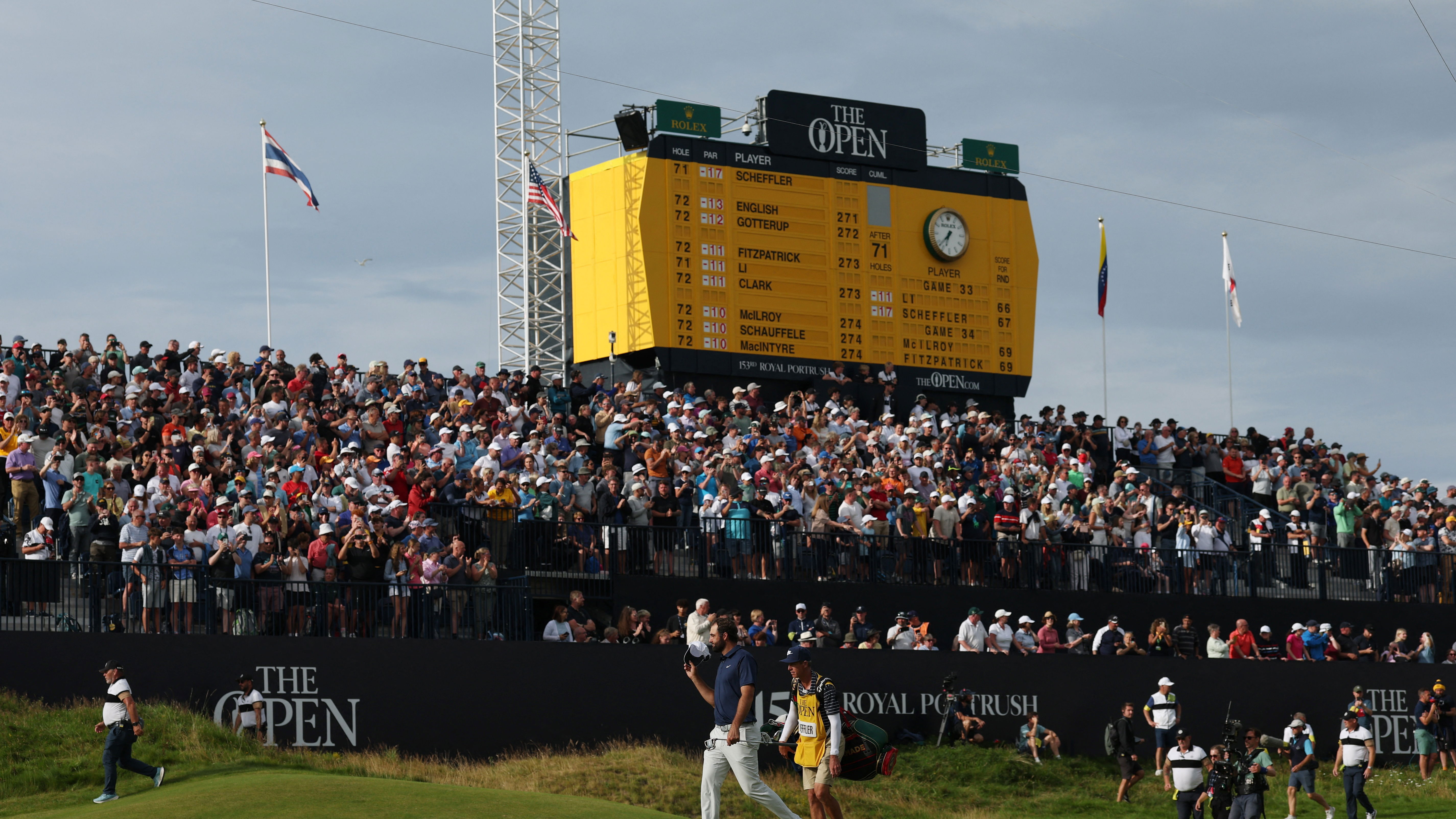 Scottie Scheffler won the 153rd Open at Portrush