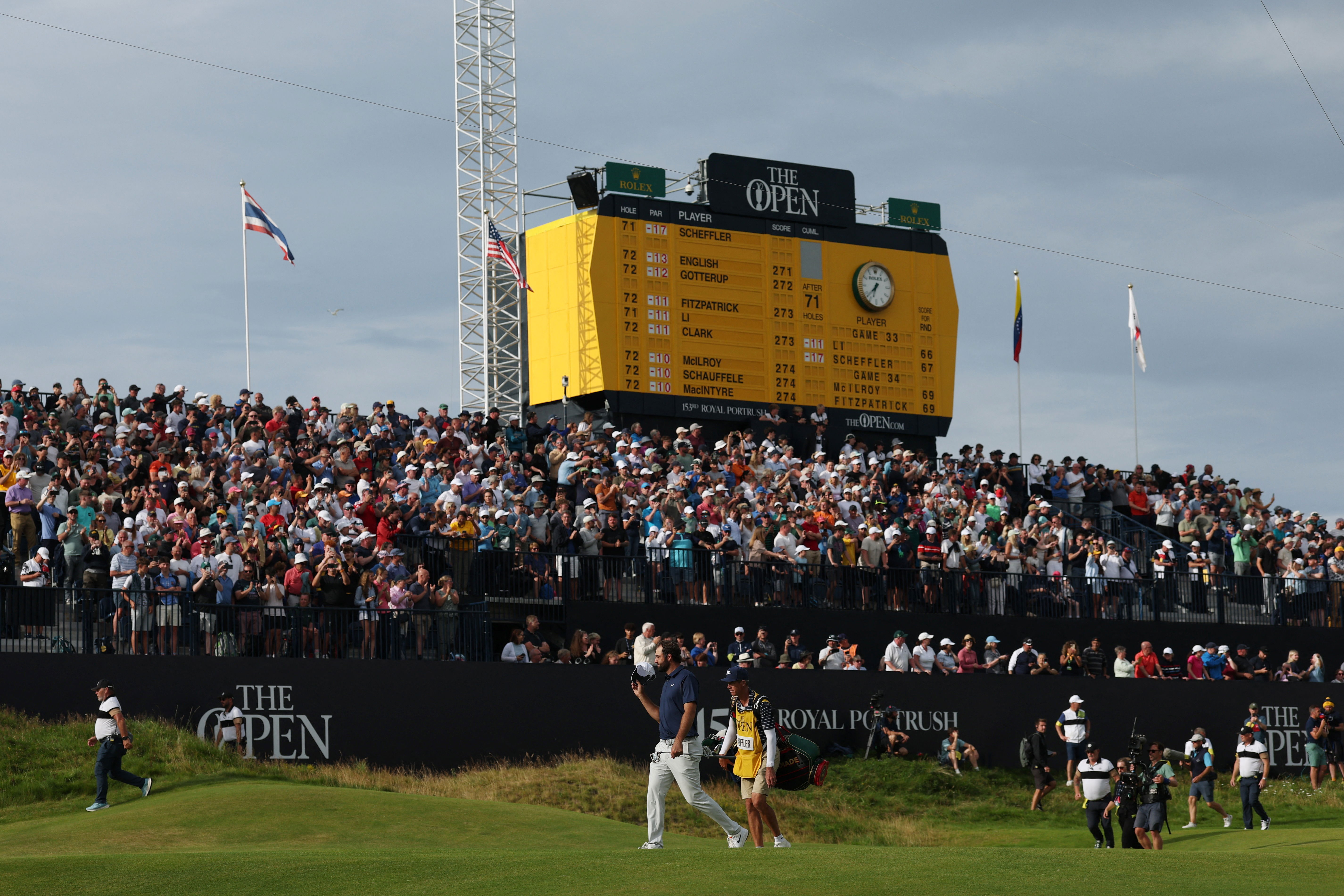 Scottie Scheffler won the 153rd Open at Portrush