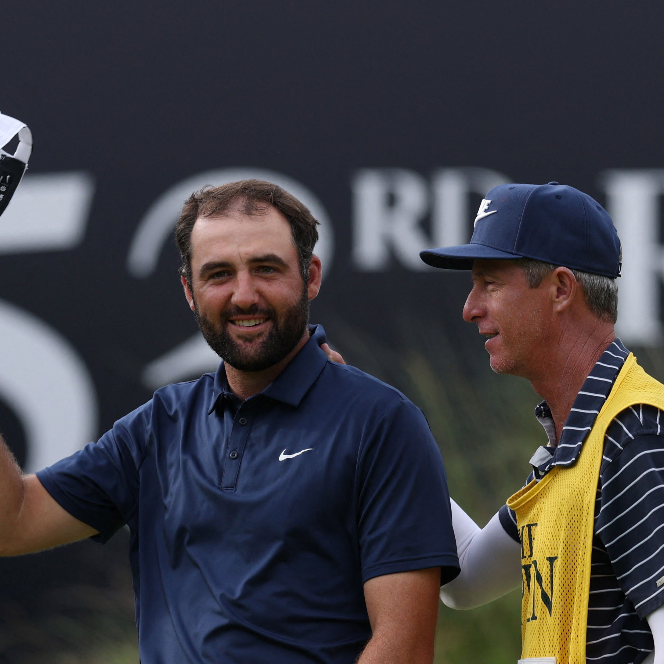 Scottie Scheffler and Ted Scott