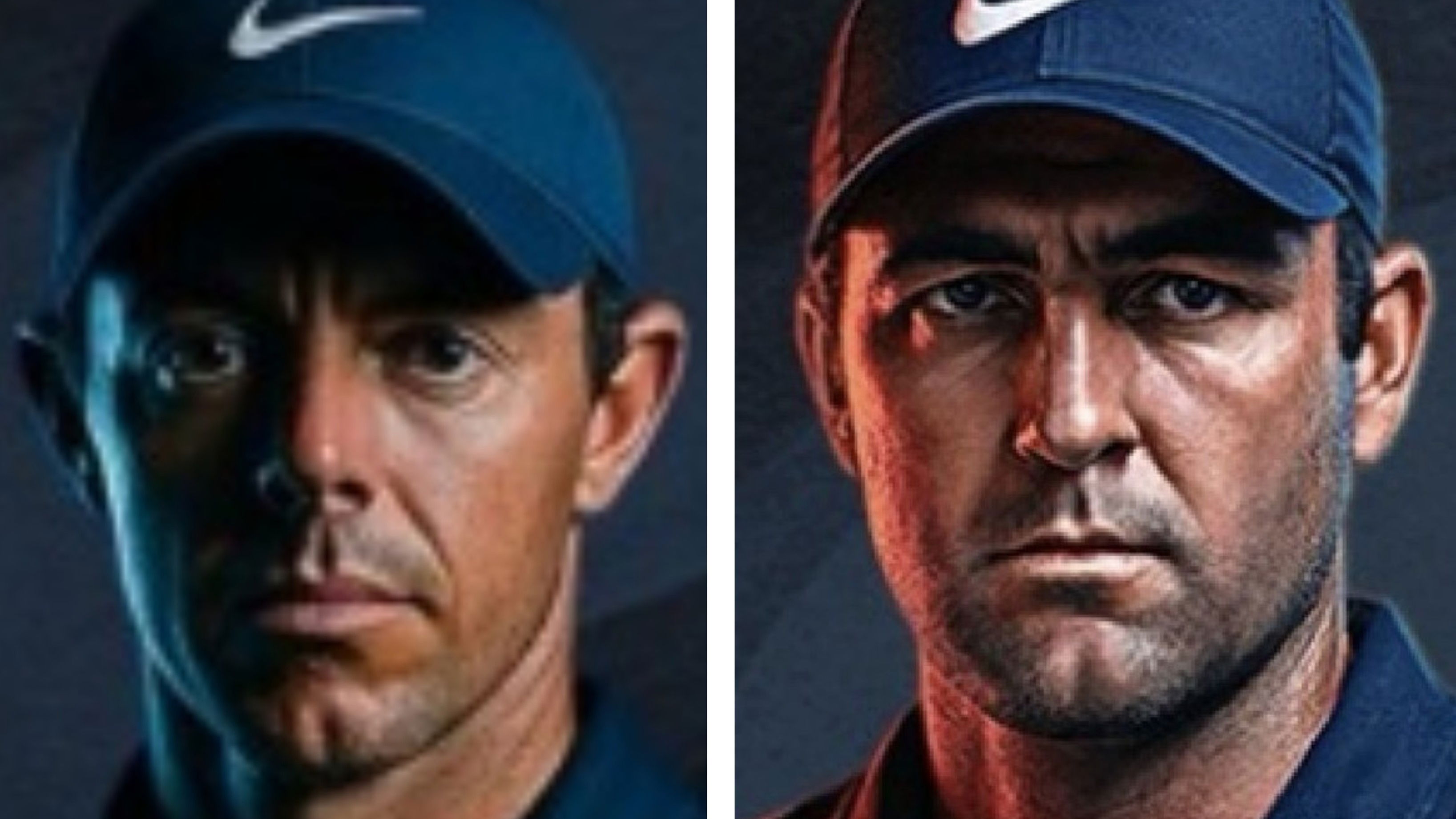 AI McIlroy, AI Scheffler (Optum Golf Channel Games) 