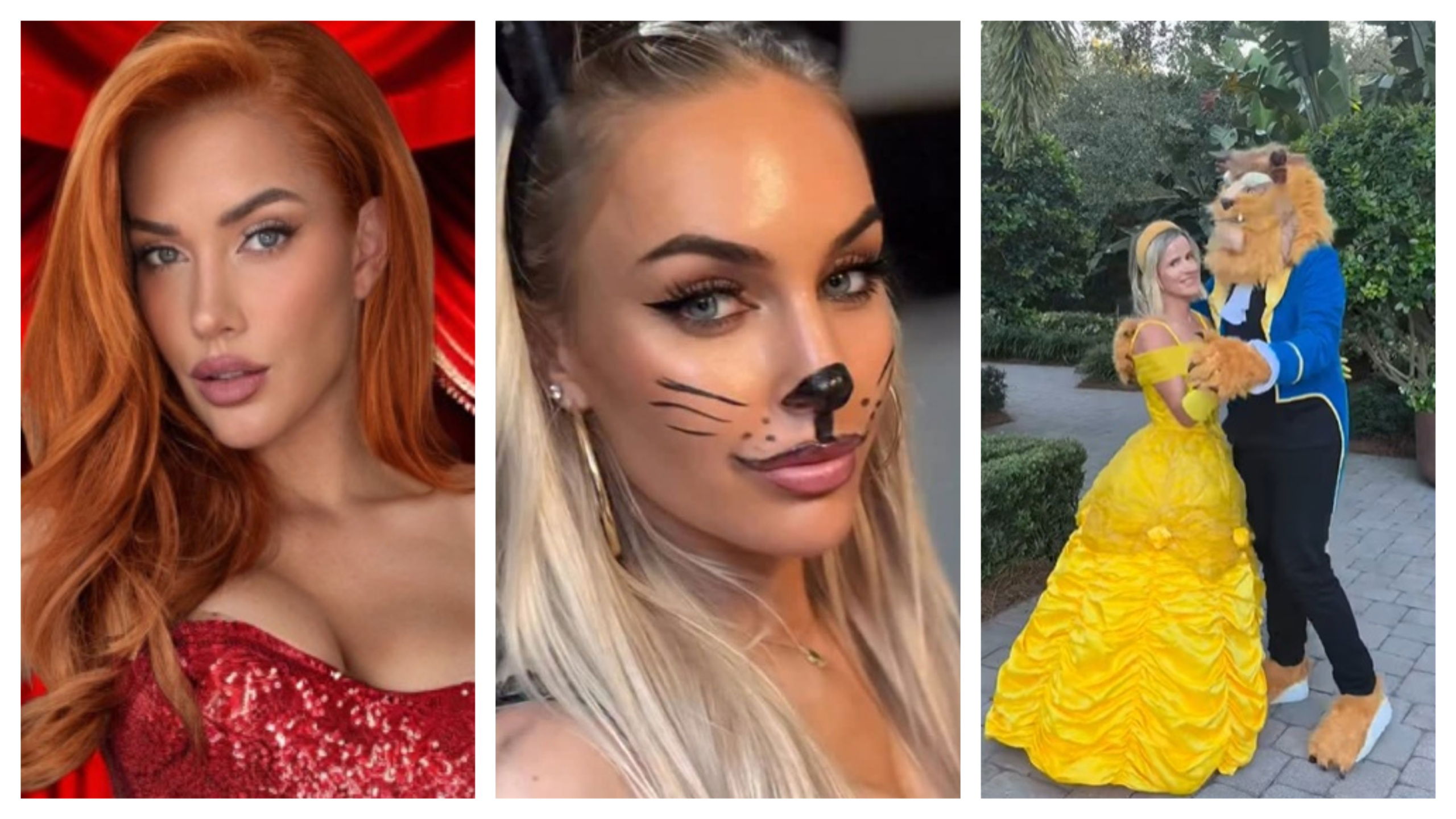 Golf stars dress up for Halloween 2025