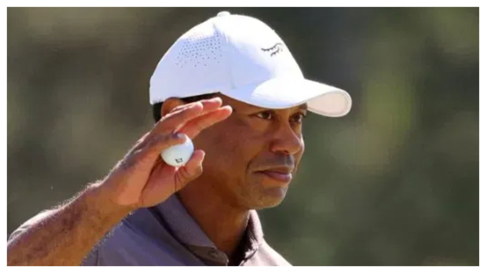 Tiger Woods buzzing with his new Bridgestone ball