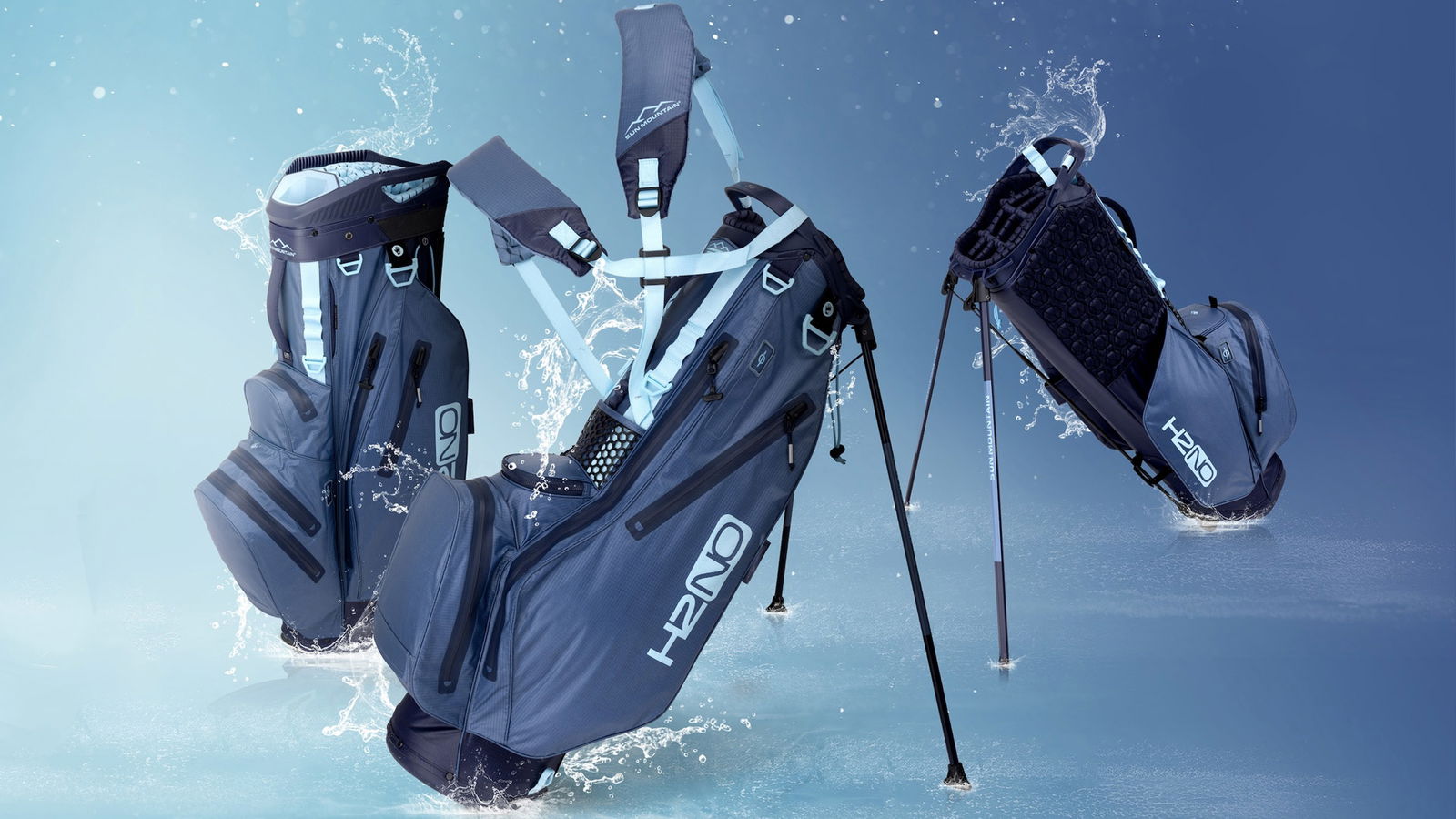 Sun Mountain's fully waterproof H2NO Golf bag range
