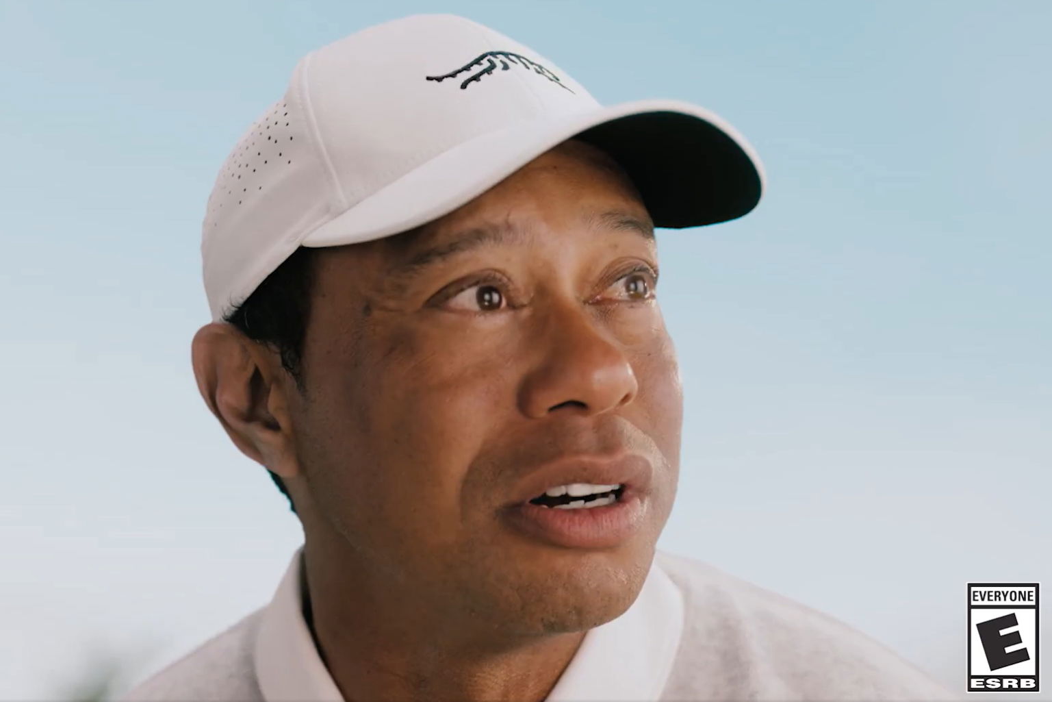 Woods in commercial mode with PGA Tour 2K