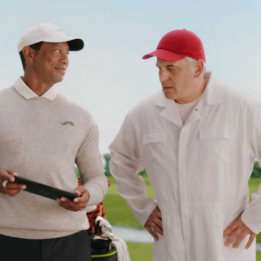 Tiger Woods stars in new commercial (Credit: PGA Tour 2K) 