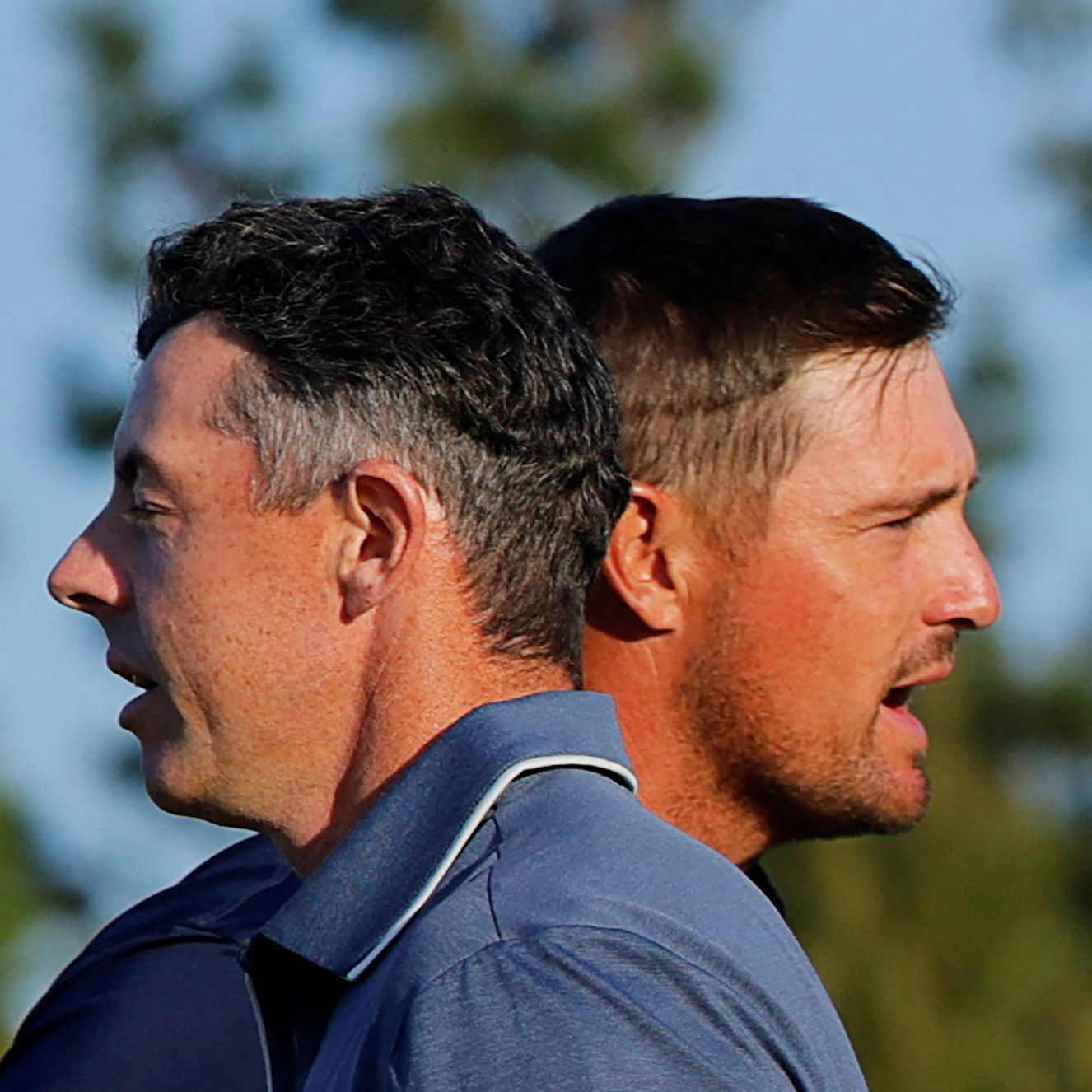 Rory McIlroy and Bryson DeChambeau