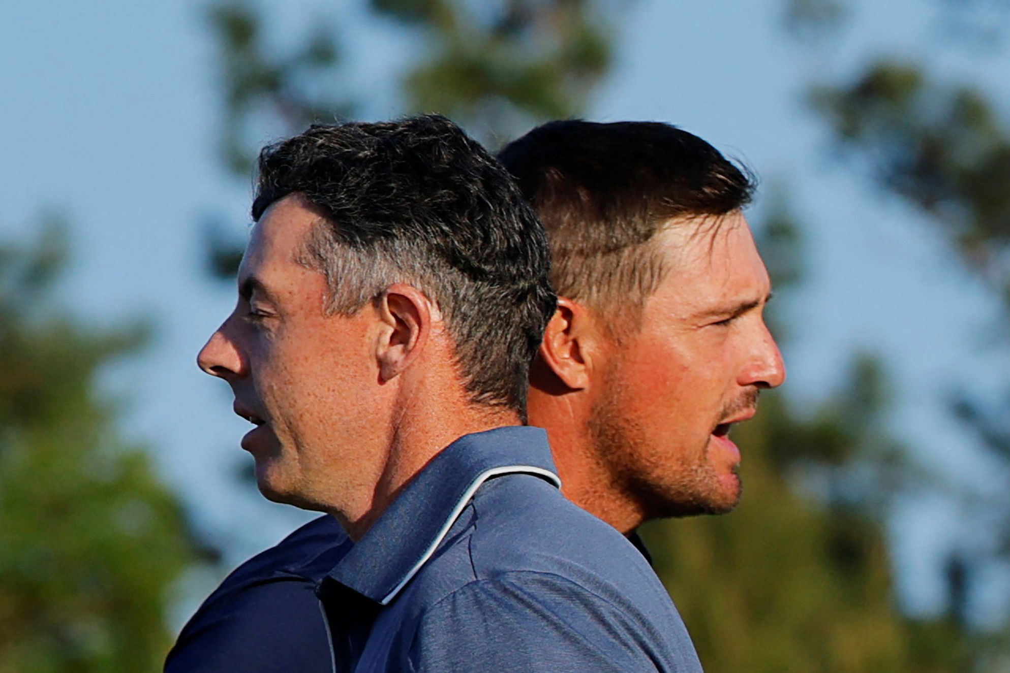 Rory McIlroy and Bryson DeChambeau