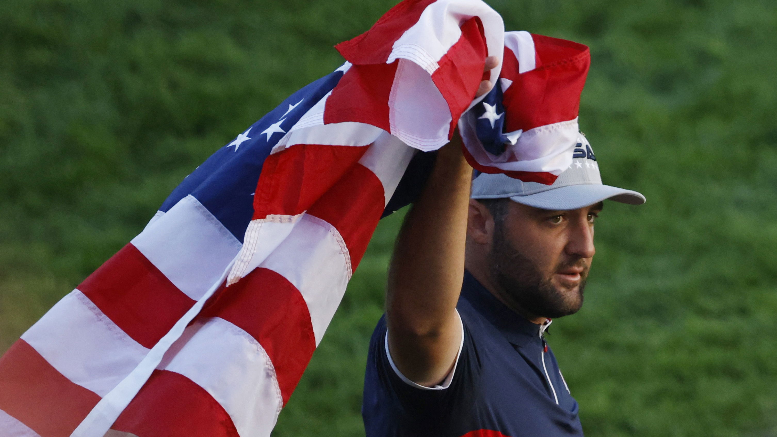 Scottie Scheffler at the 2025 Ryder Cup