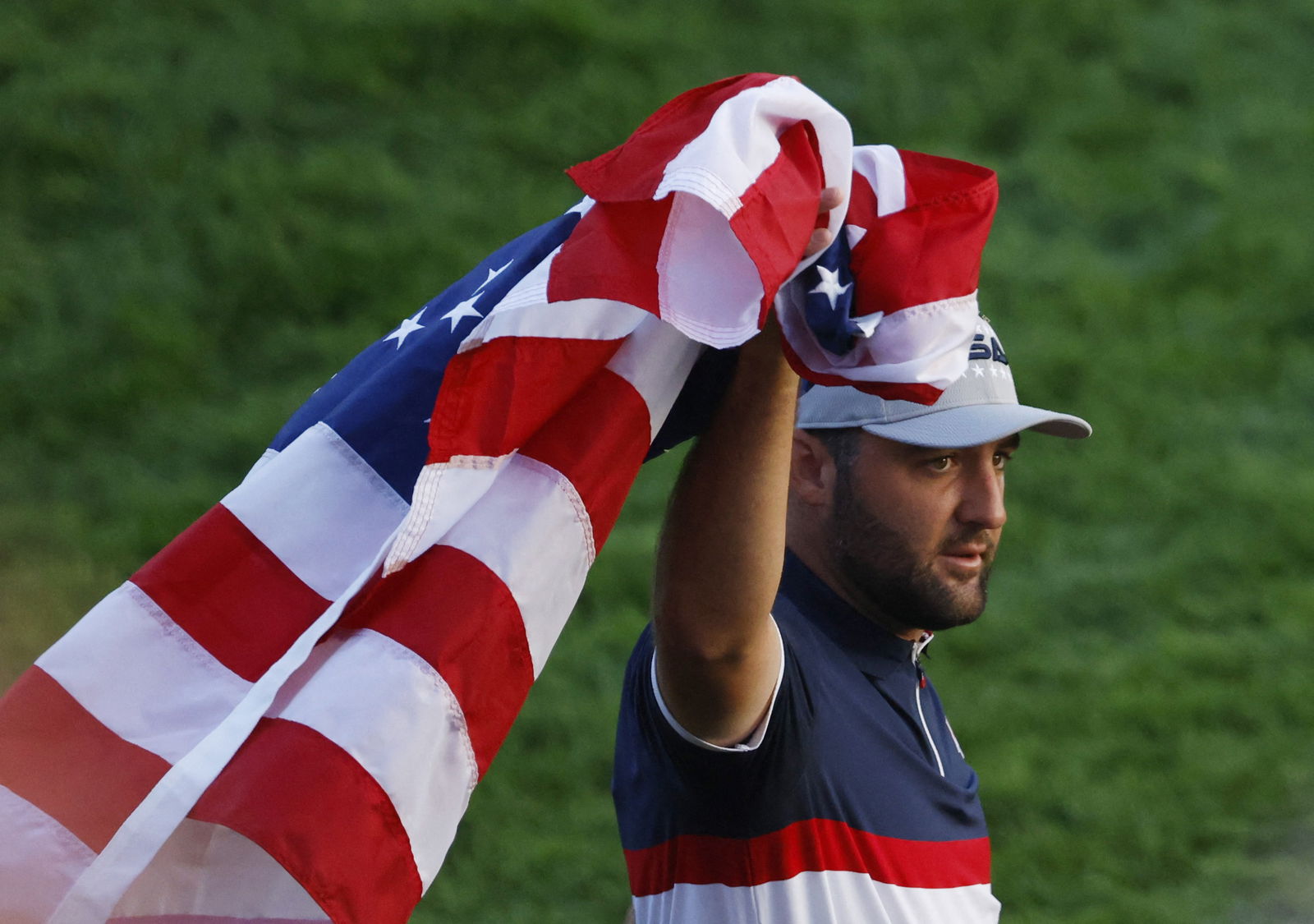 Scottie Scheffler at the 2025 Ryder Cup