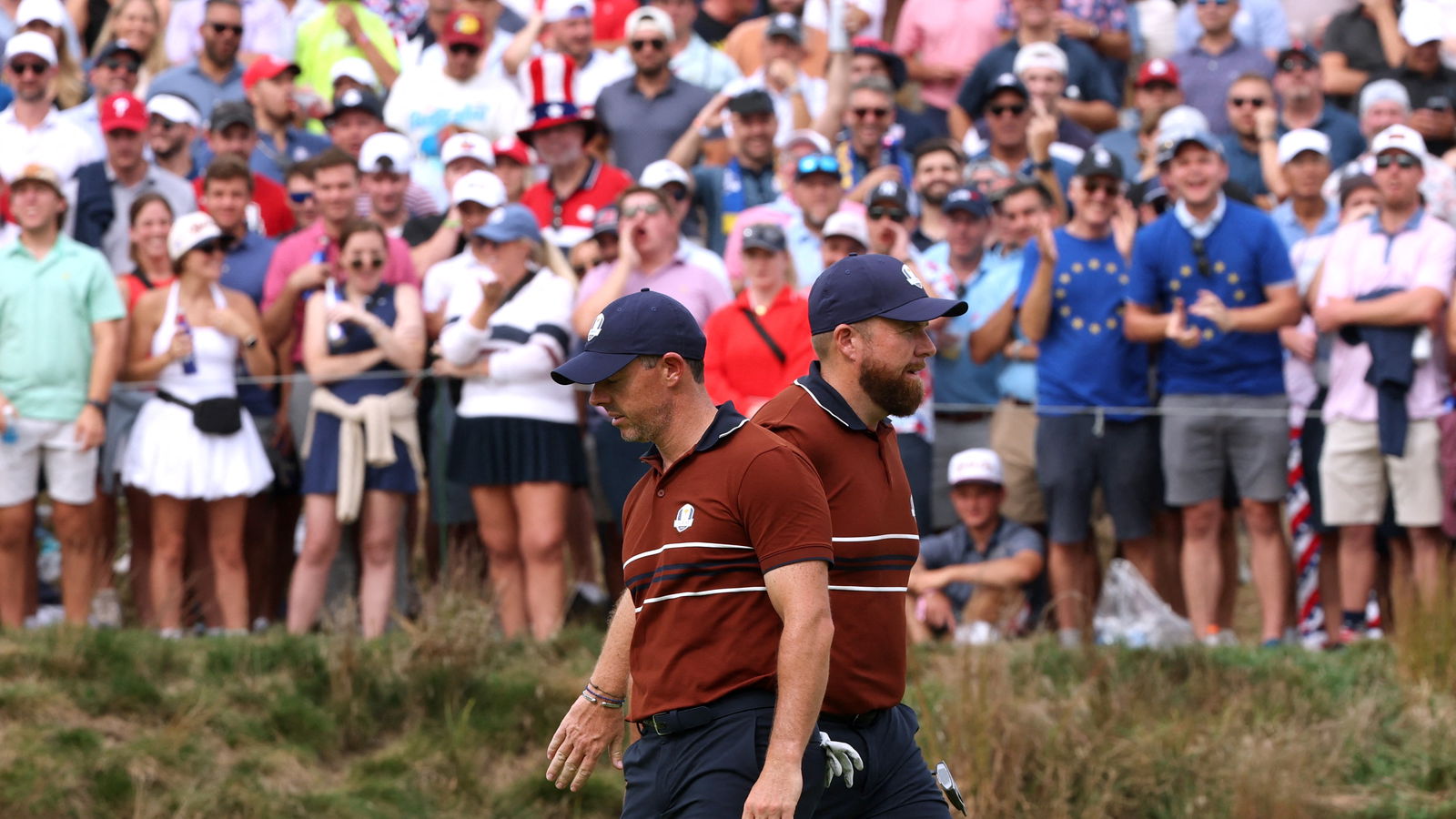 Rory McIlroy and Shane Lowry