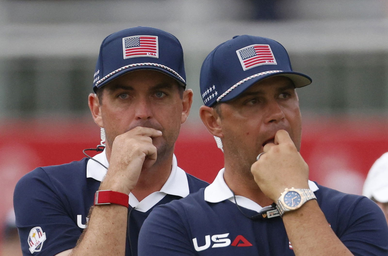 Keegan Bradley and Gary Woodland at Bethpage Black