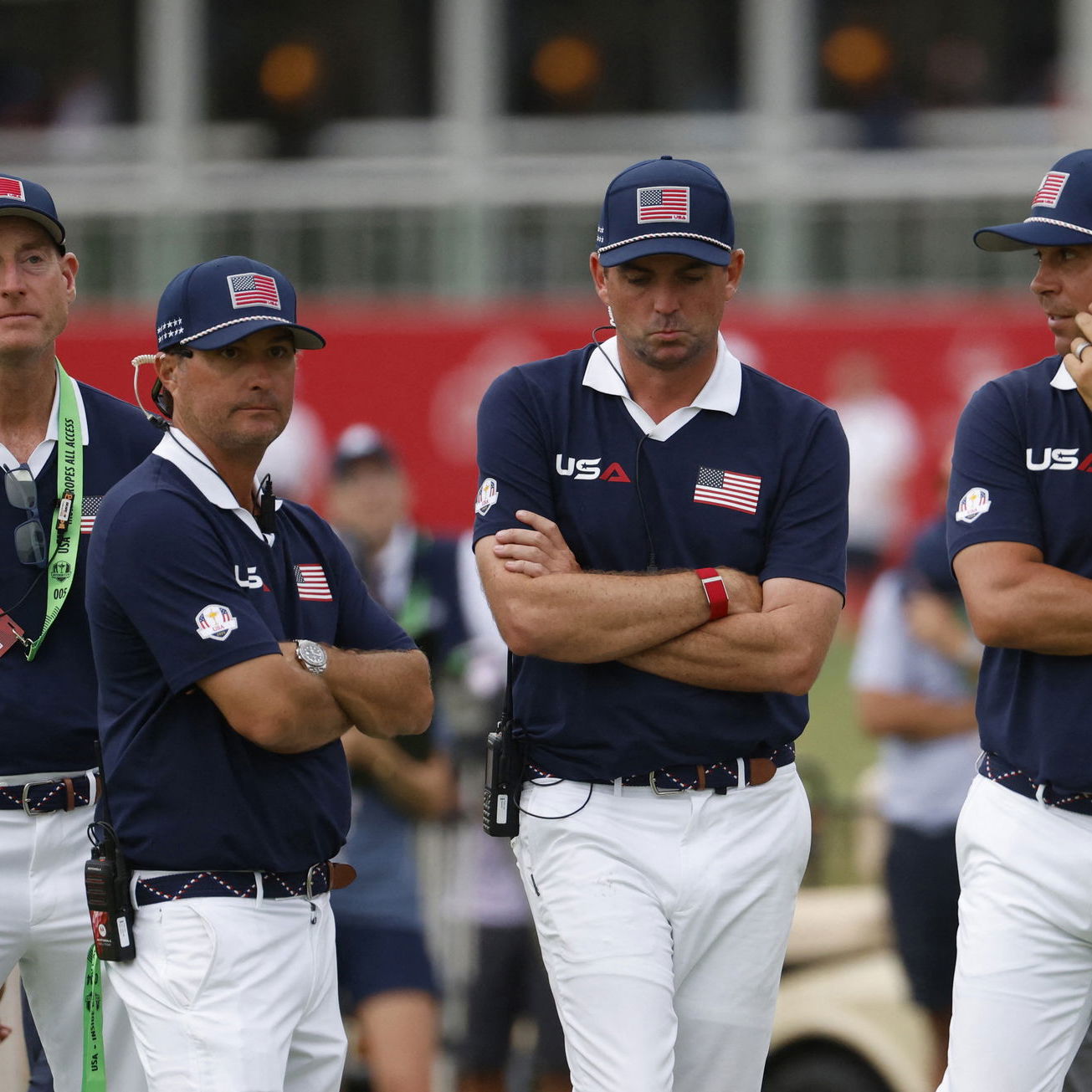 Team USA were stunned with the green speed at Bethpage