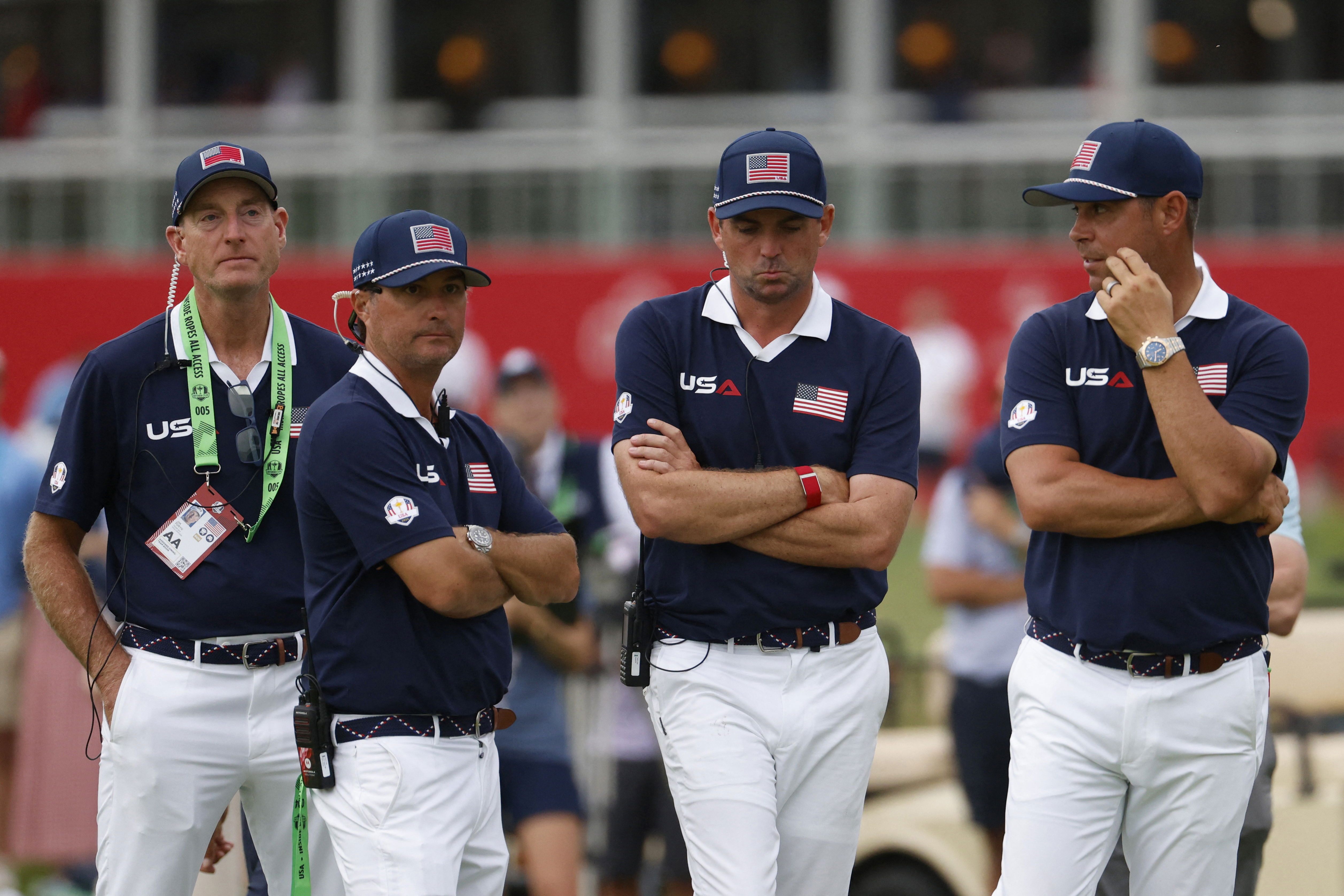 Team USA were stunned with the green speed at Bethpage