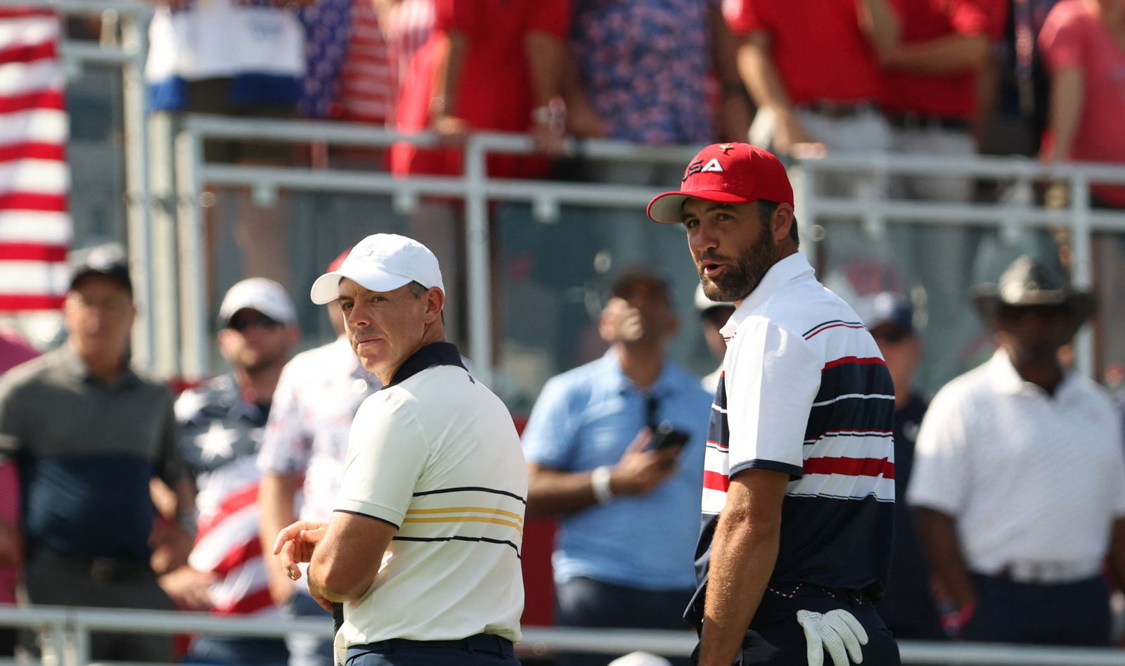 Rory McIlroy and Scottie Scheffler