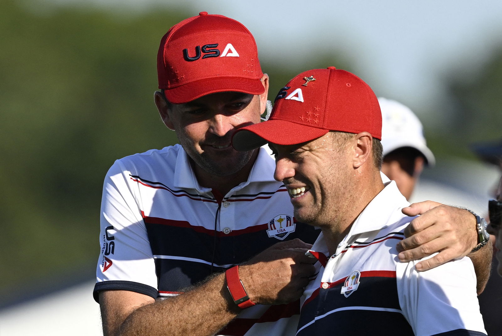 Keegan Bradley and Justin Thomas at Bethpage Black