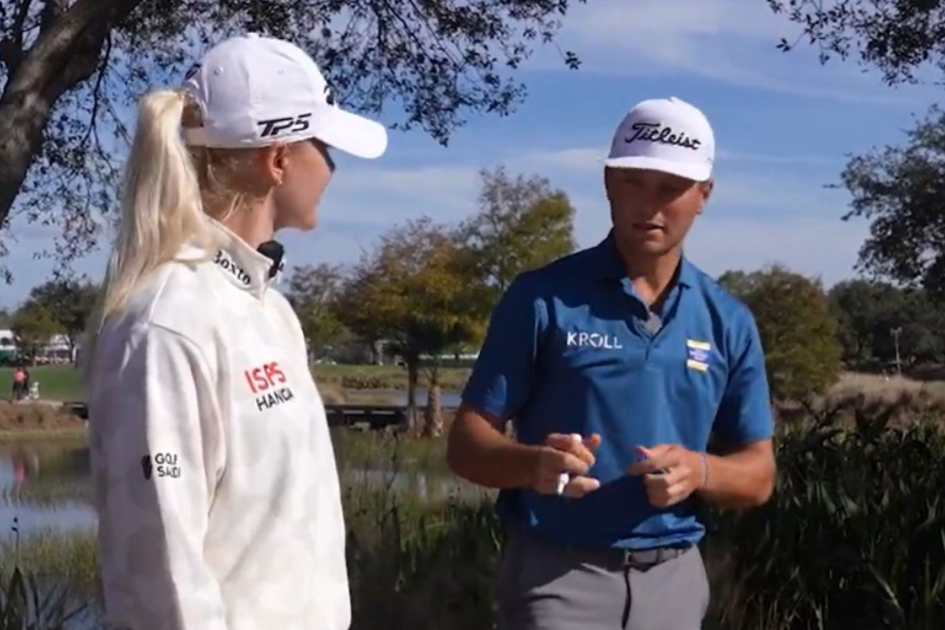 Hull and Brennan (PGA Tour X / Twitter)