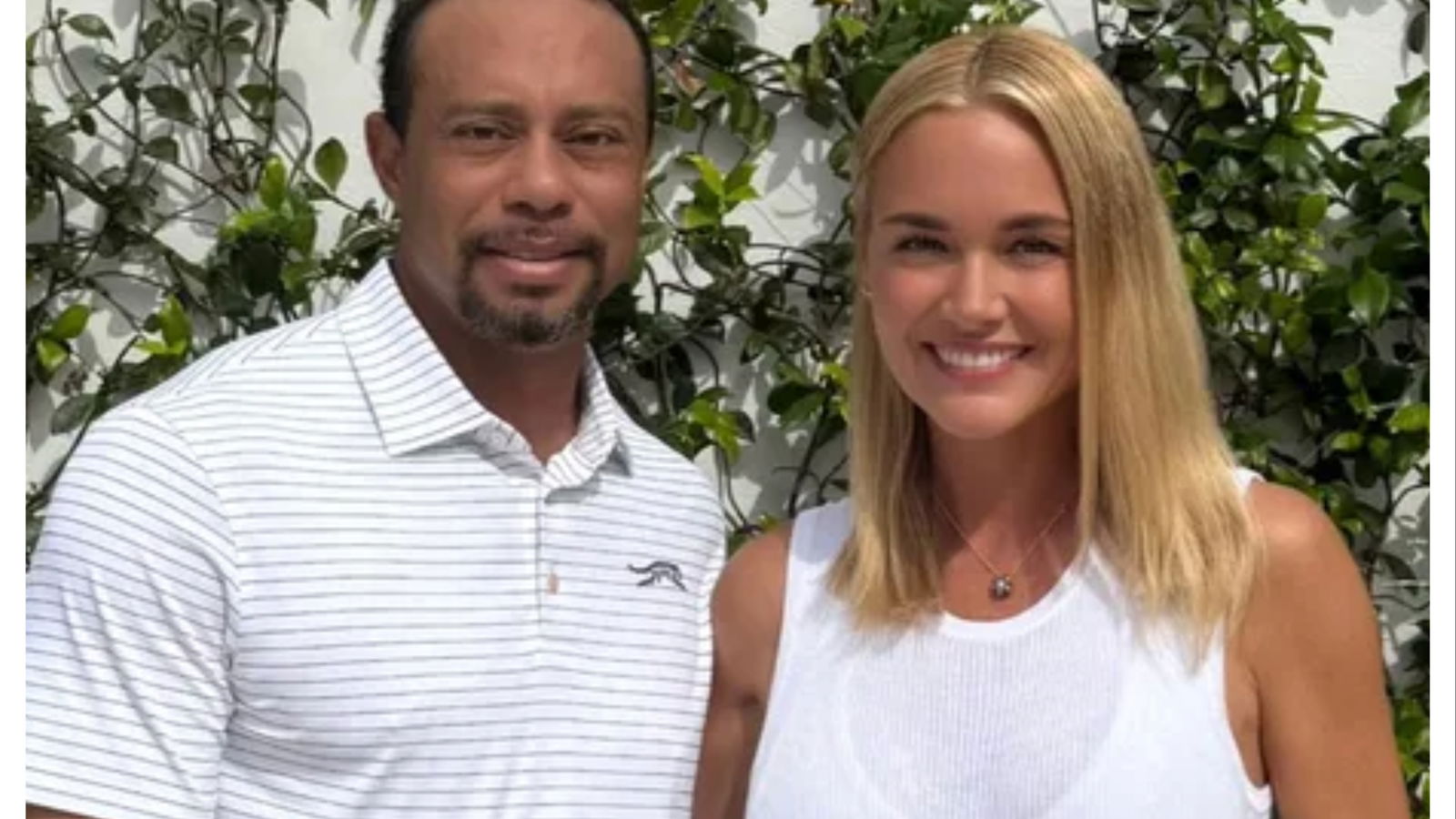 Tiger Woods with Vanessa Trump [X / Twitter]