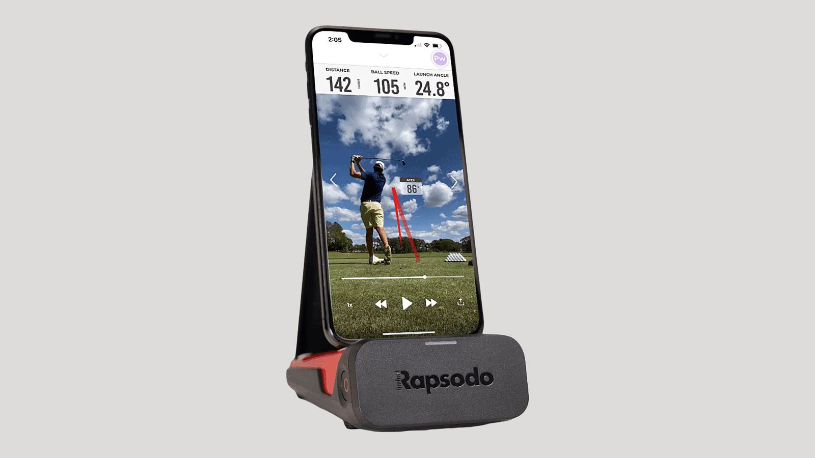 Rapsodo iPhone Launch Monitor