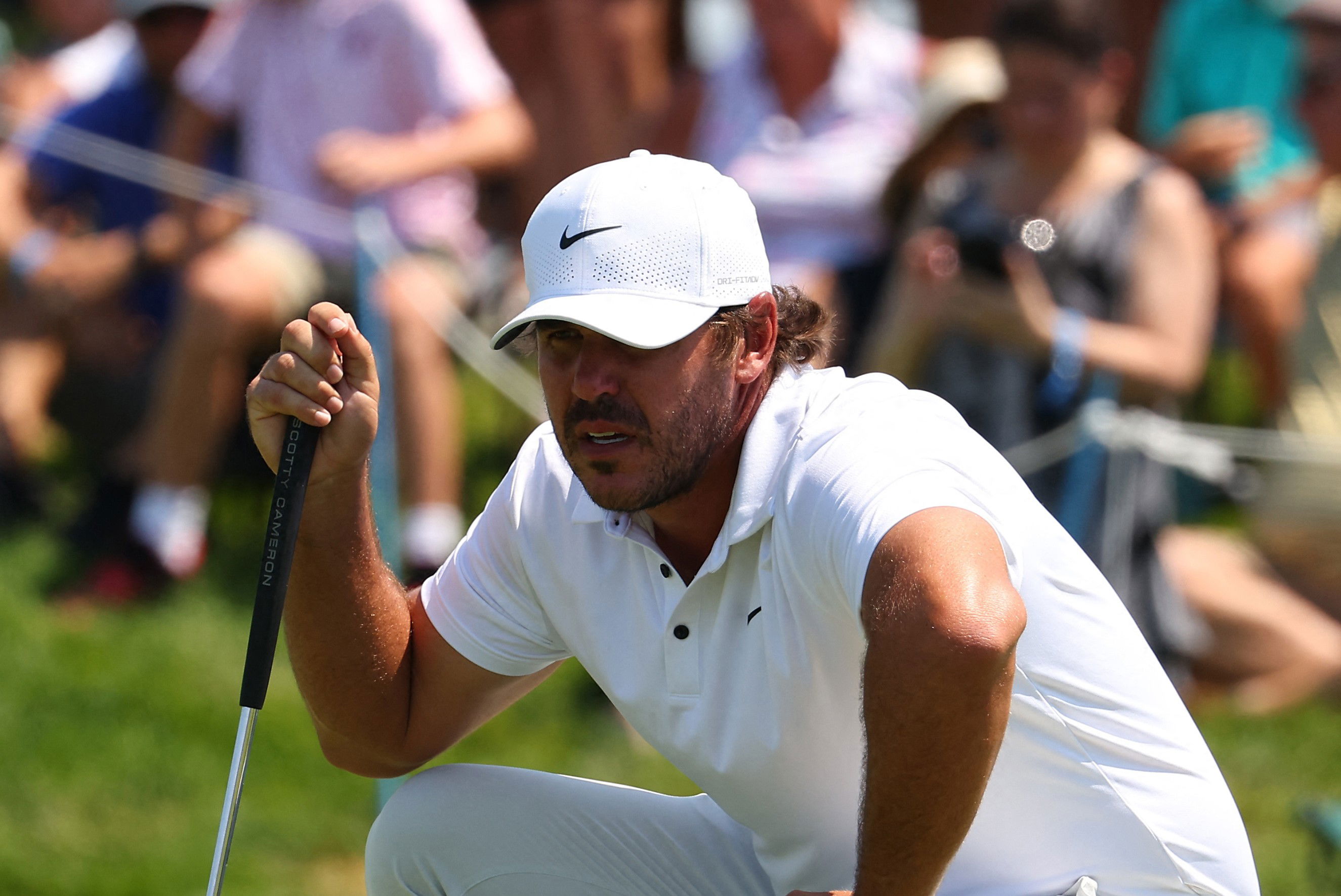 brooks koepka mock turtleneck