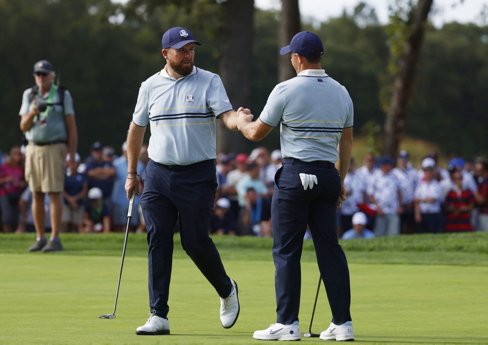 Rory McIlroy and Shane Lowry