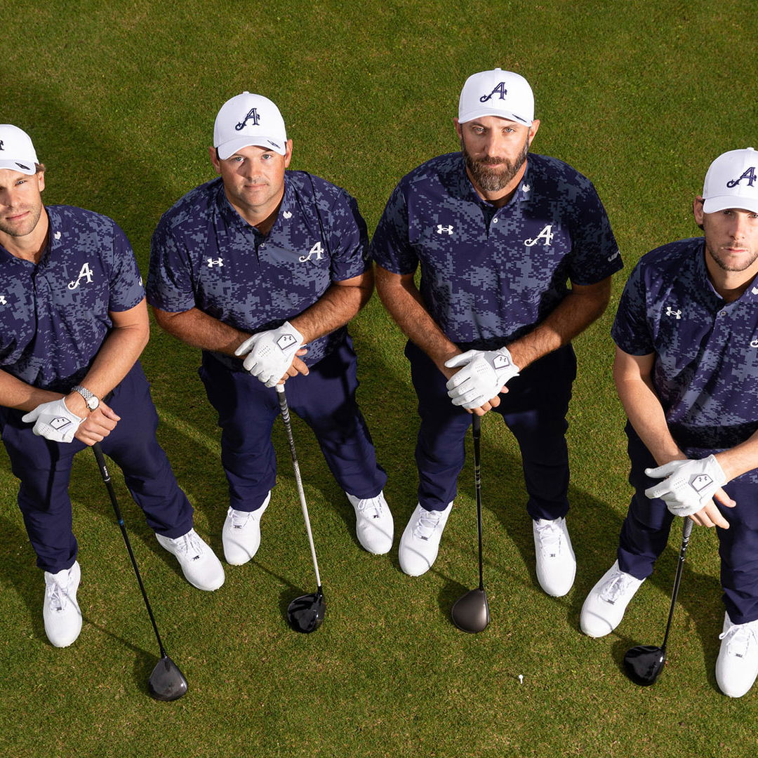 LIV Golf's 4Aces GC has announced a new apparel deal with Under Armour. Courtesy Under Armour