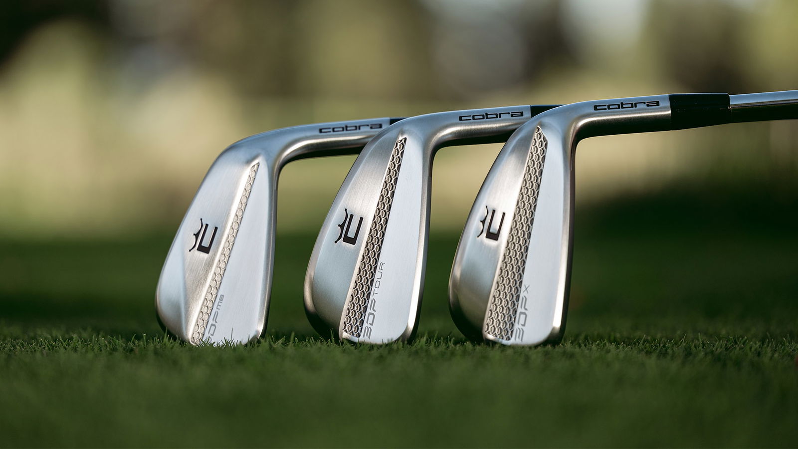 Cobra's new family of 3DP irons. Courtesy Cobra Puma Golf
