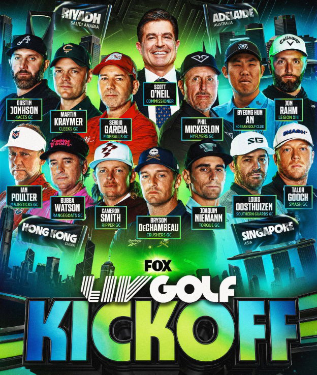 Fox Sports' disasterpiece promoting the LIV Golf League