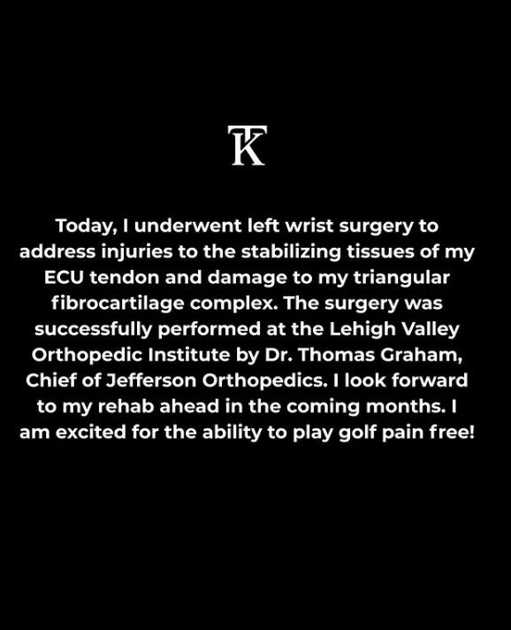 Kai Trump took to social media to confirm her news