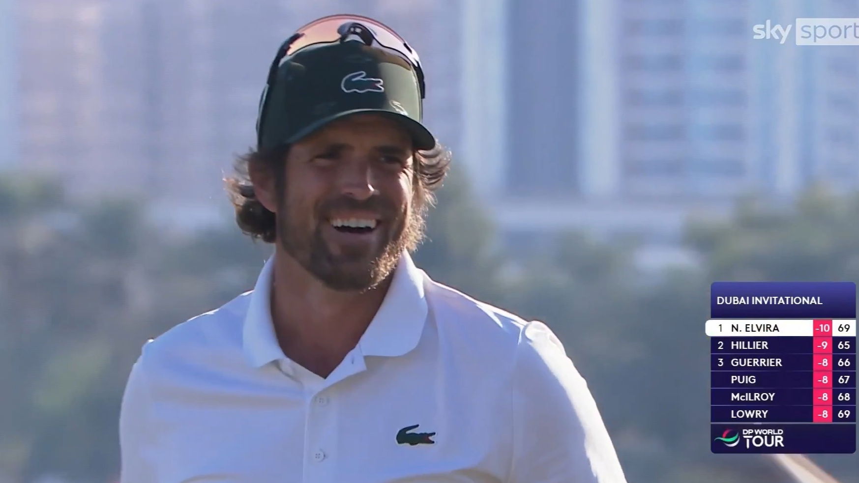 Nacho Elvira (Photo credit: X/SkySportsGolf)