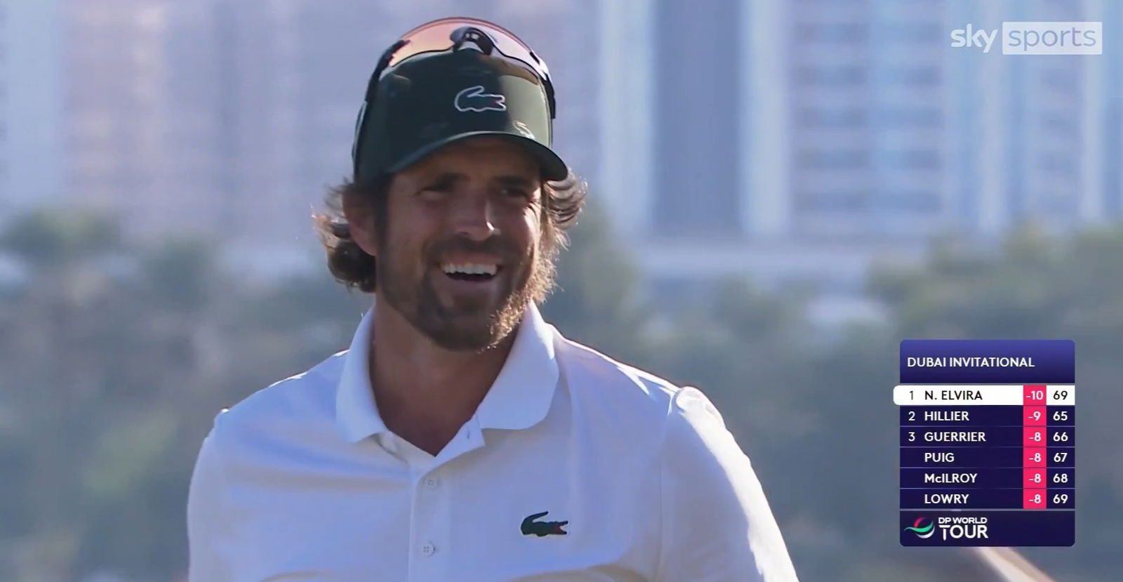 Nacho Elvira (Photo credit: X/SkySportsGolf)