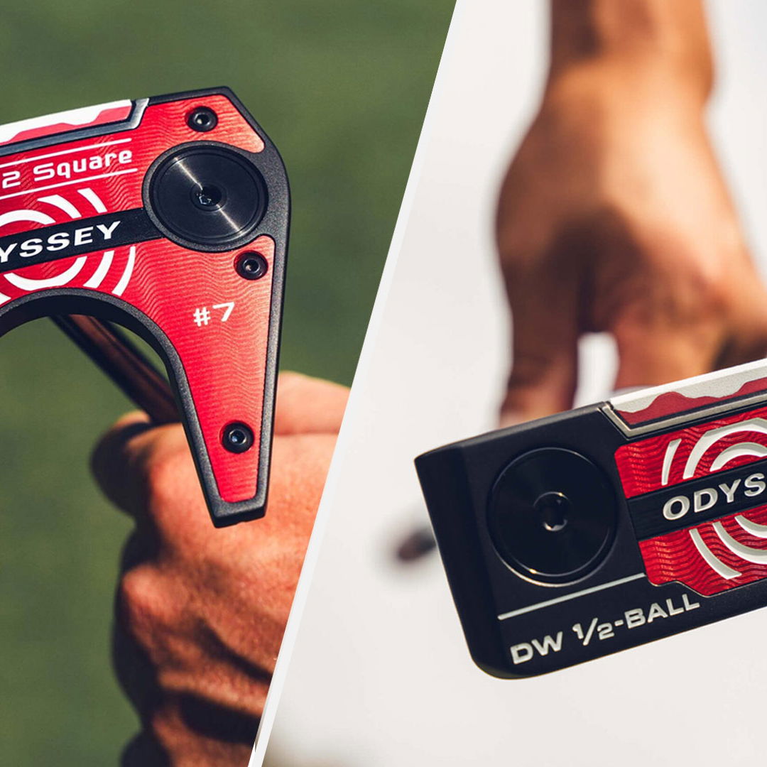 Odyssey's new Ai-DUAL putters. Courtesy Odyssey