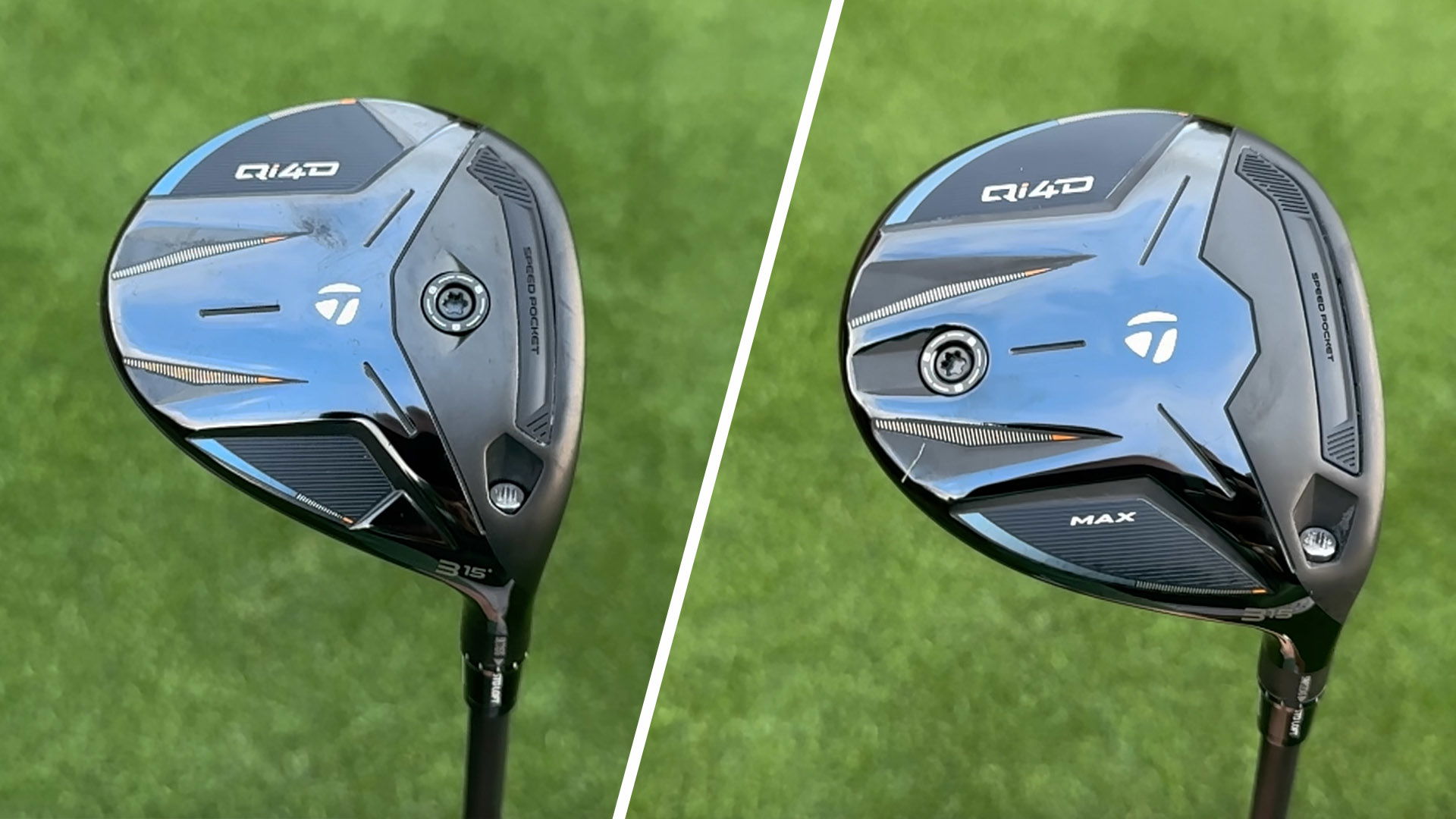 TaylorMade's Qi4D and Qi4D Max fairway woods