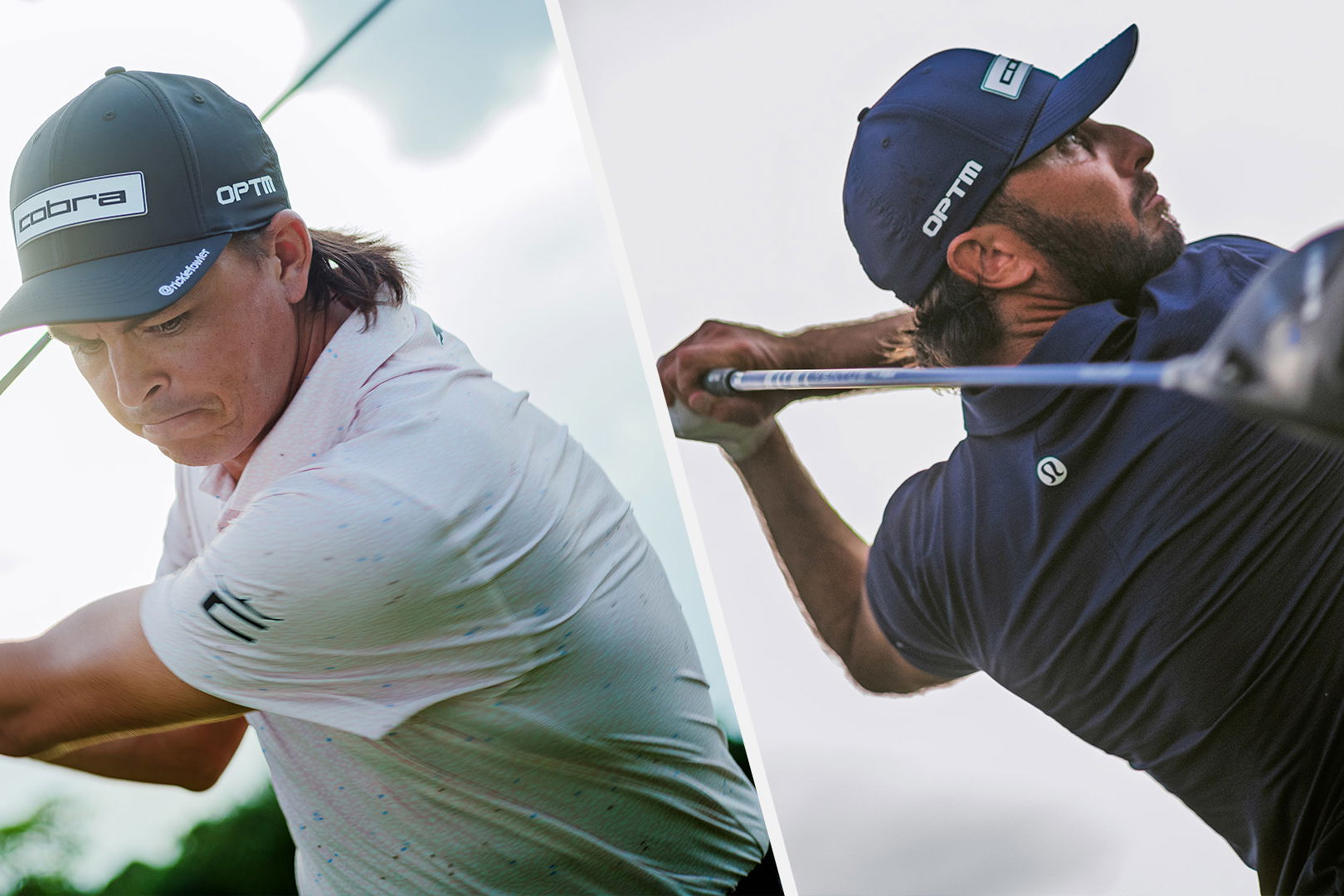 Rickie Fowler & Max Homa. Images courtesy Cobra Golf