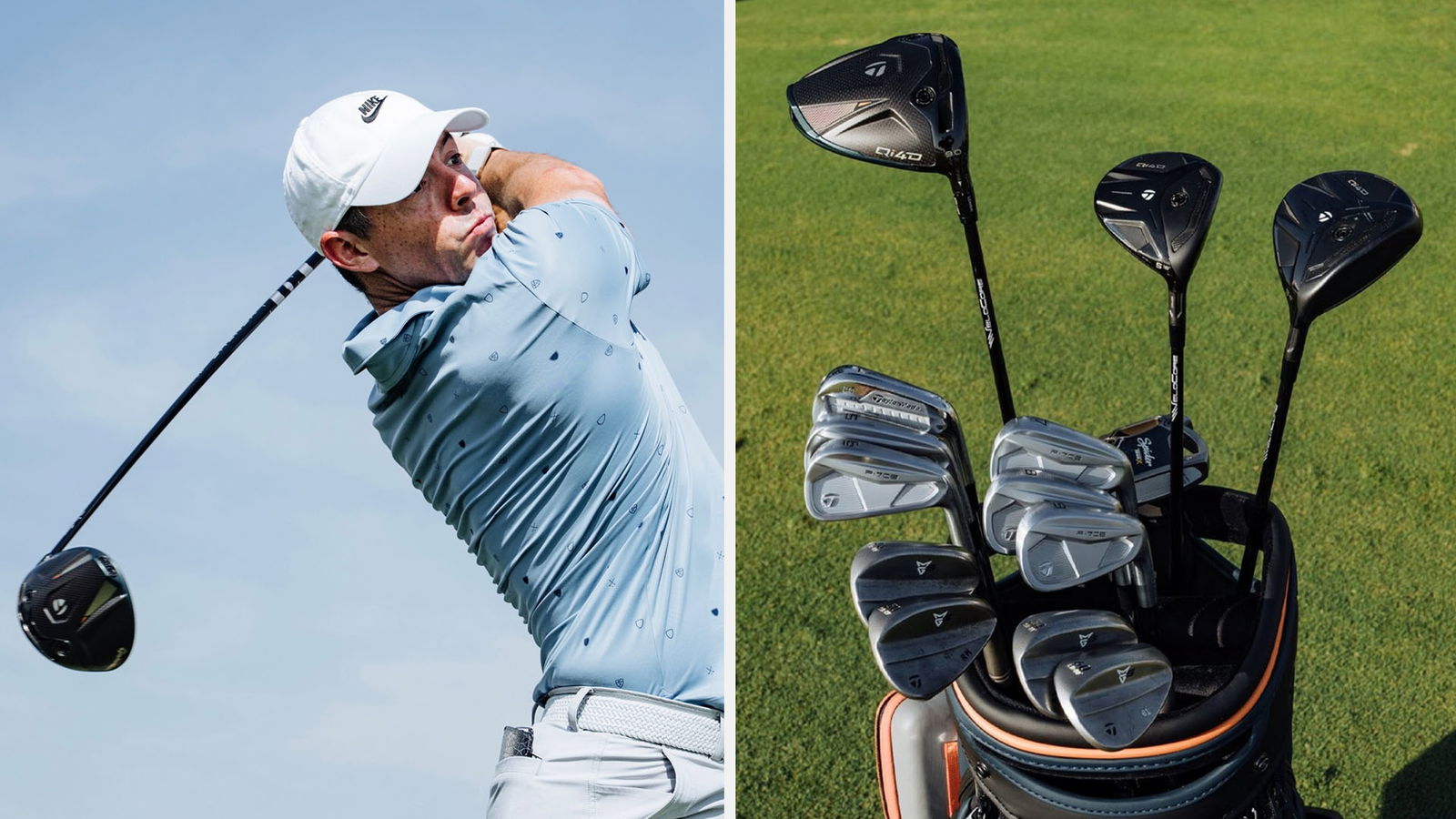 Rory McIlroy's full equipment setup. (Courtesy TaylorMade)
