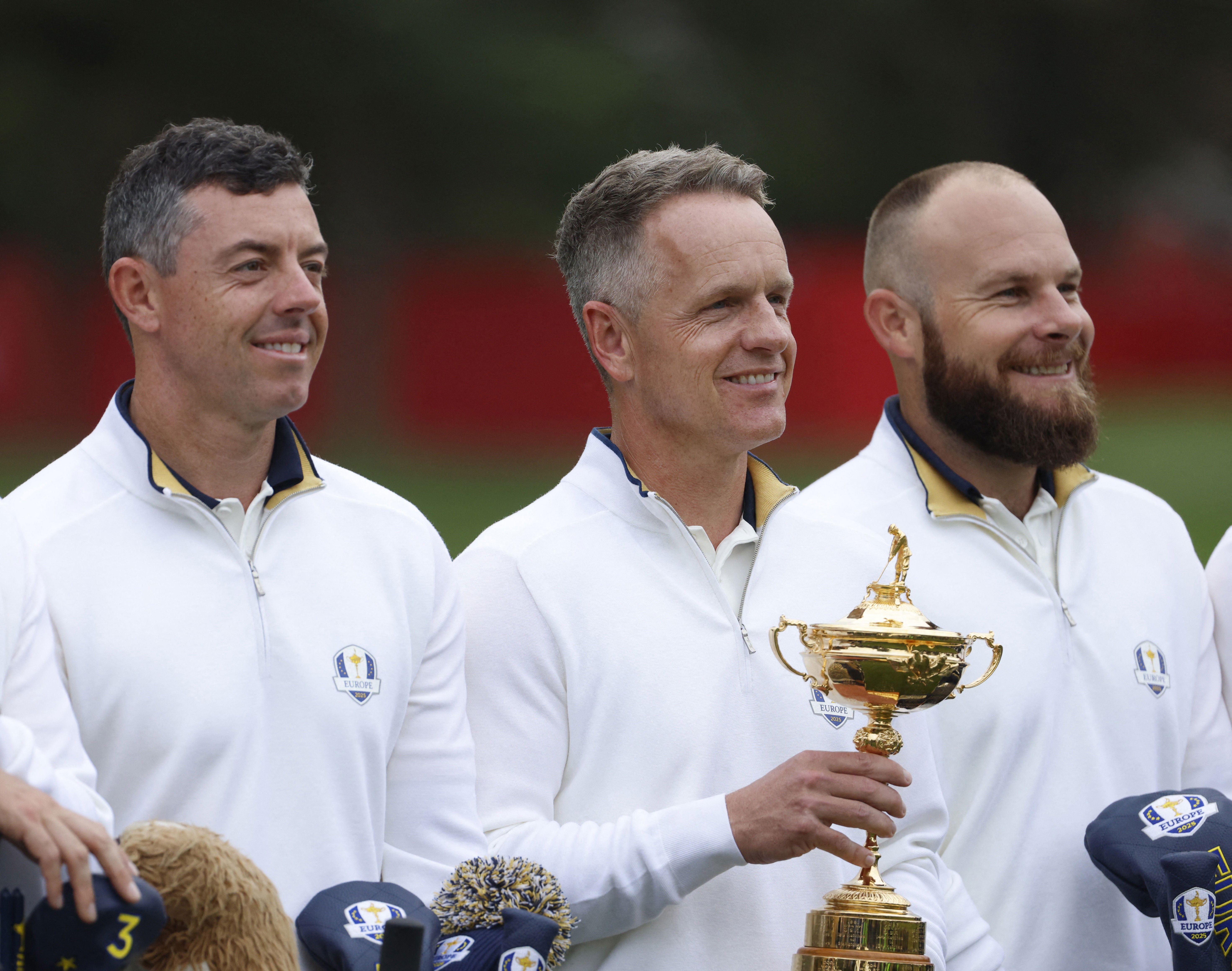 McIlroy, Donald and Hatton at 2025 Ryder Cup