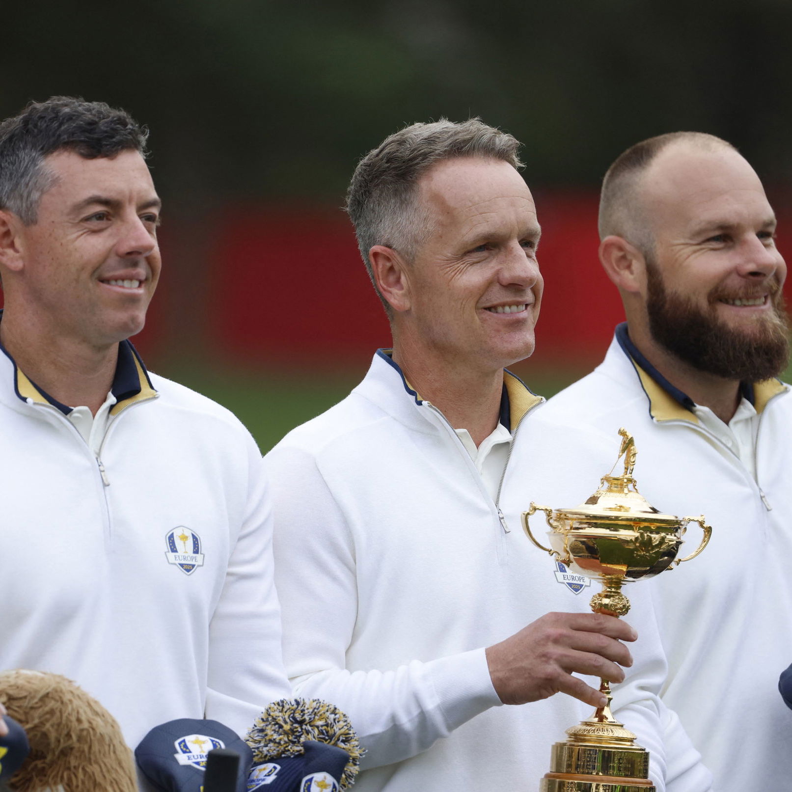 McIlroy, Donald and Hatton at 2025 Ryder Cup
