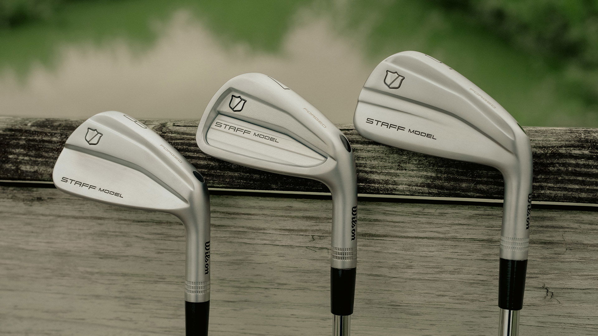 Wilson's new Staff Model iron line up for 2026. Courtesy Wilson