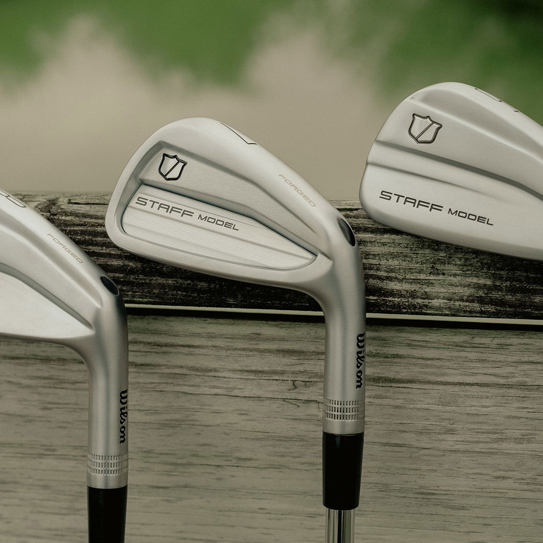 Wilson's new Staff Model iron line up for 2026. Courtesy Wilson