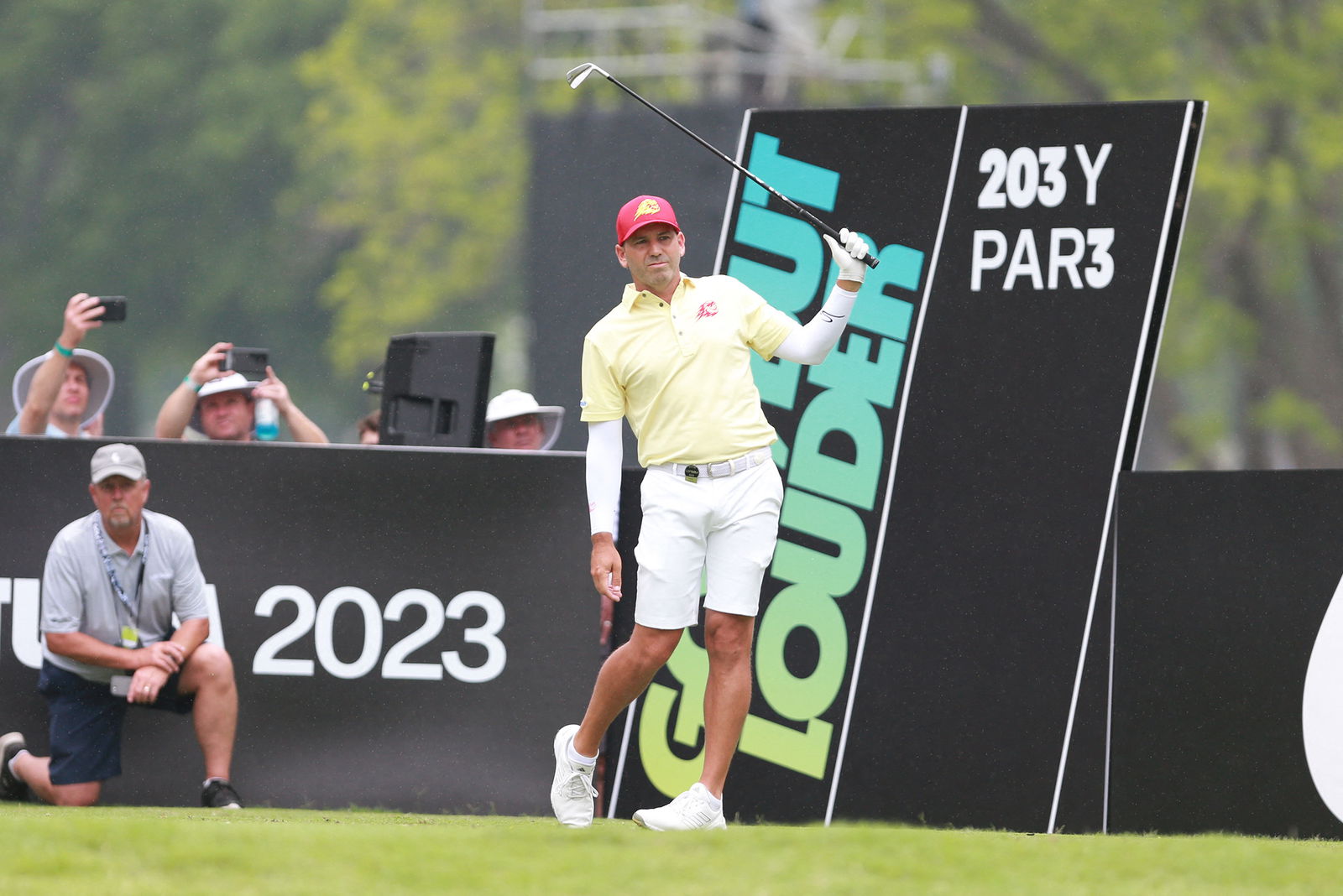 Eugenio Chacarra joined Sergio Garcia's LIV Golf team