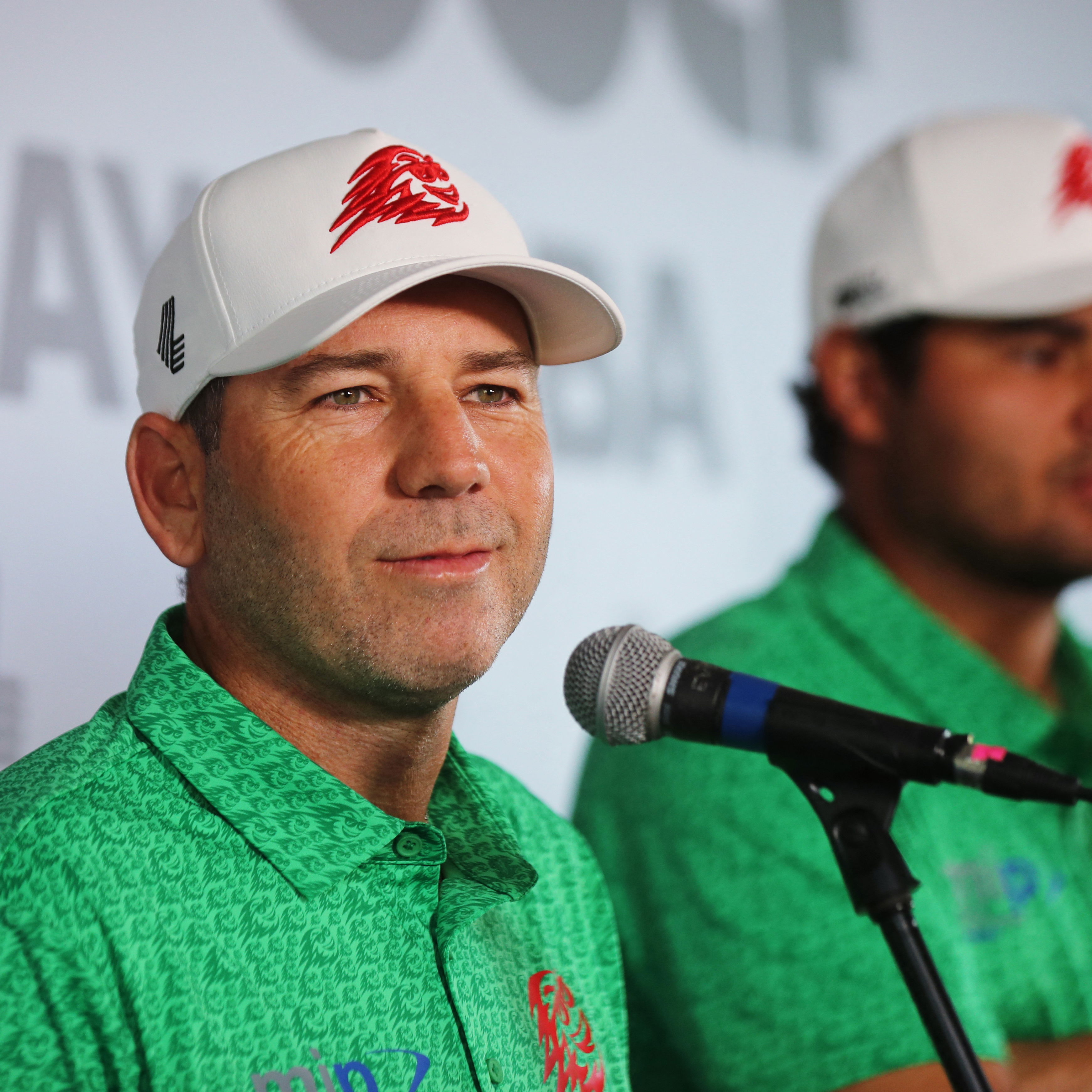 Sergio Garcia and Eugenio Chacarra