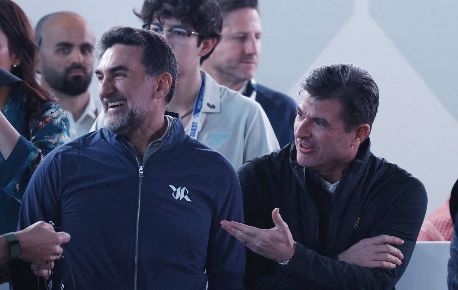 LIV Golf's chairman Yasir Al-Rumayyan and commissioner Scott O'Neil