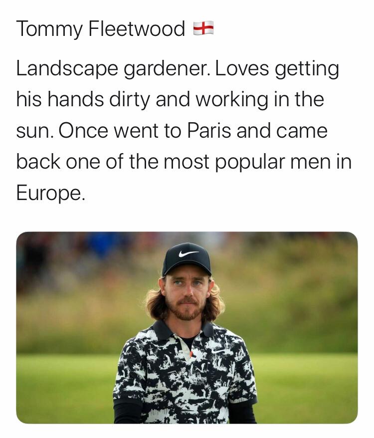 PAR-ODY: If some of the world's best golfers had different day jobs...