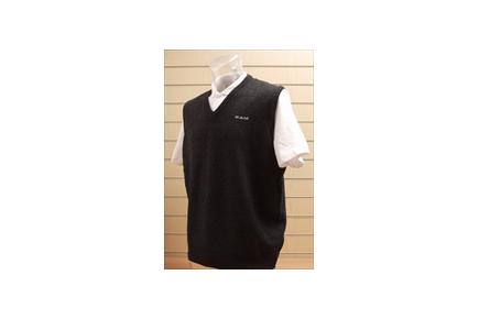 Textures V-Neck Knit Vest 