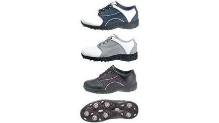 Ladies Skyline Golf Shoes - Black/Burgundy