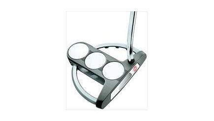 Men's White Steel Tri-Ball SRT Putter